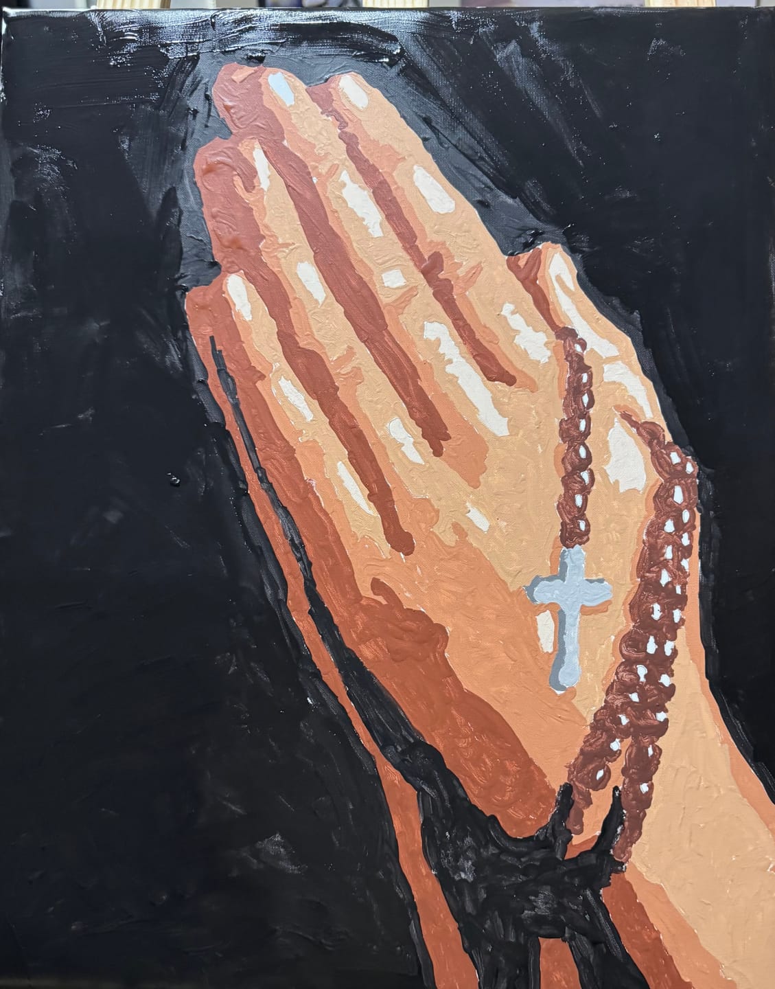 Customer photo review of Praying Hands