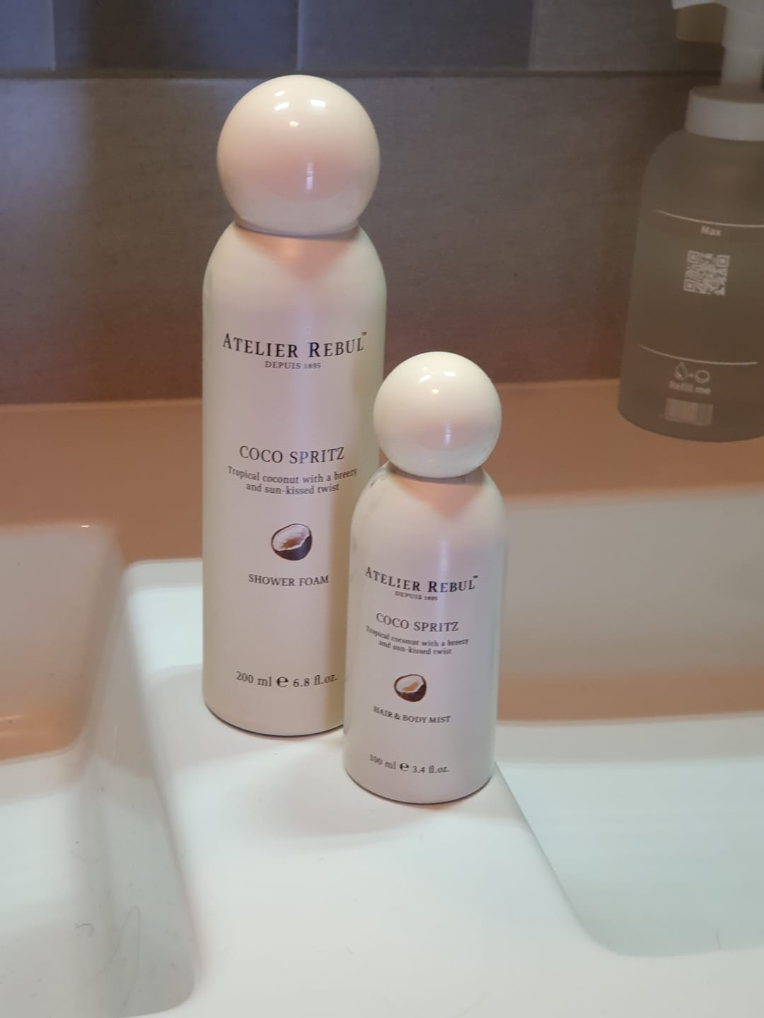 Customer photo review of Coco Spritz Shower Foam 200ml