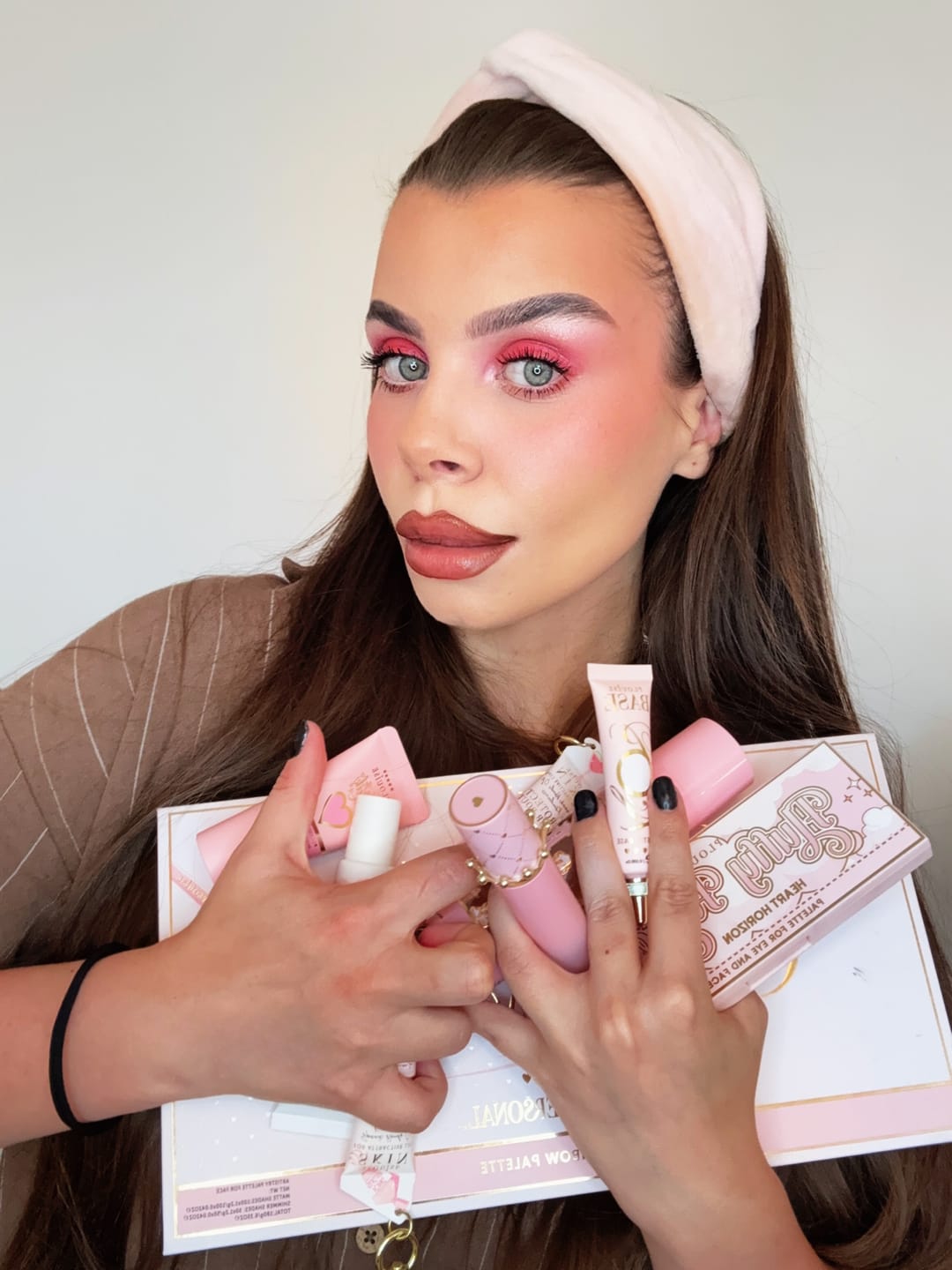Customer photo review of The Cheek Of It Liquid Blush