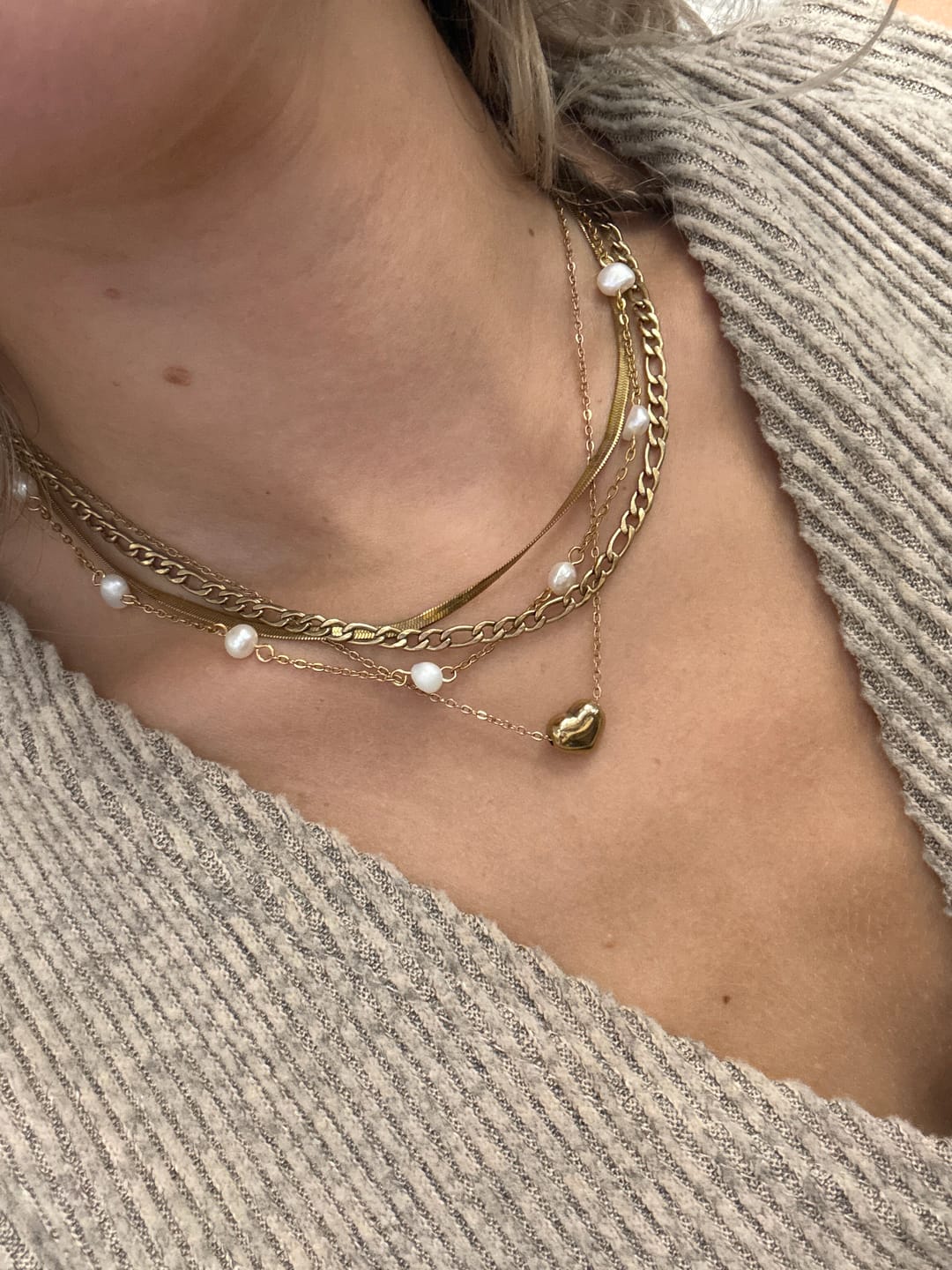 Customer photo review of Deya Earrings (Bundle)