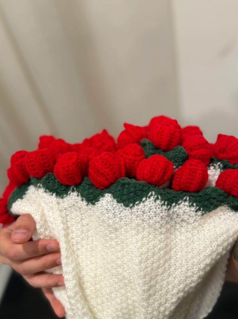Customer photo review of Bloomie Bouquet Blanket