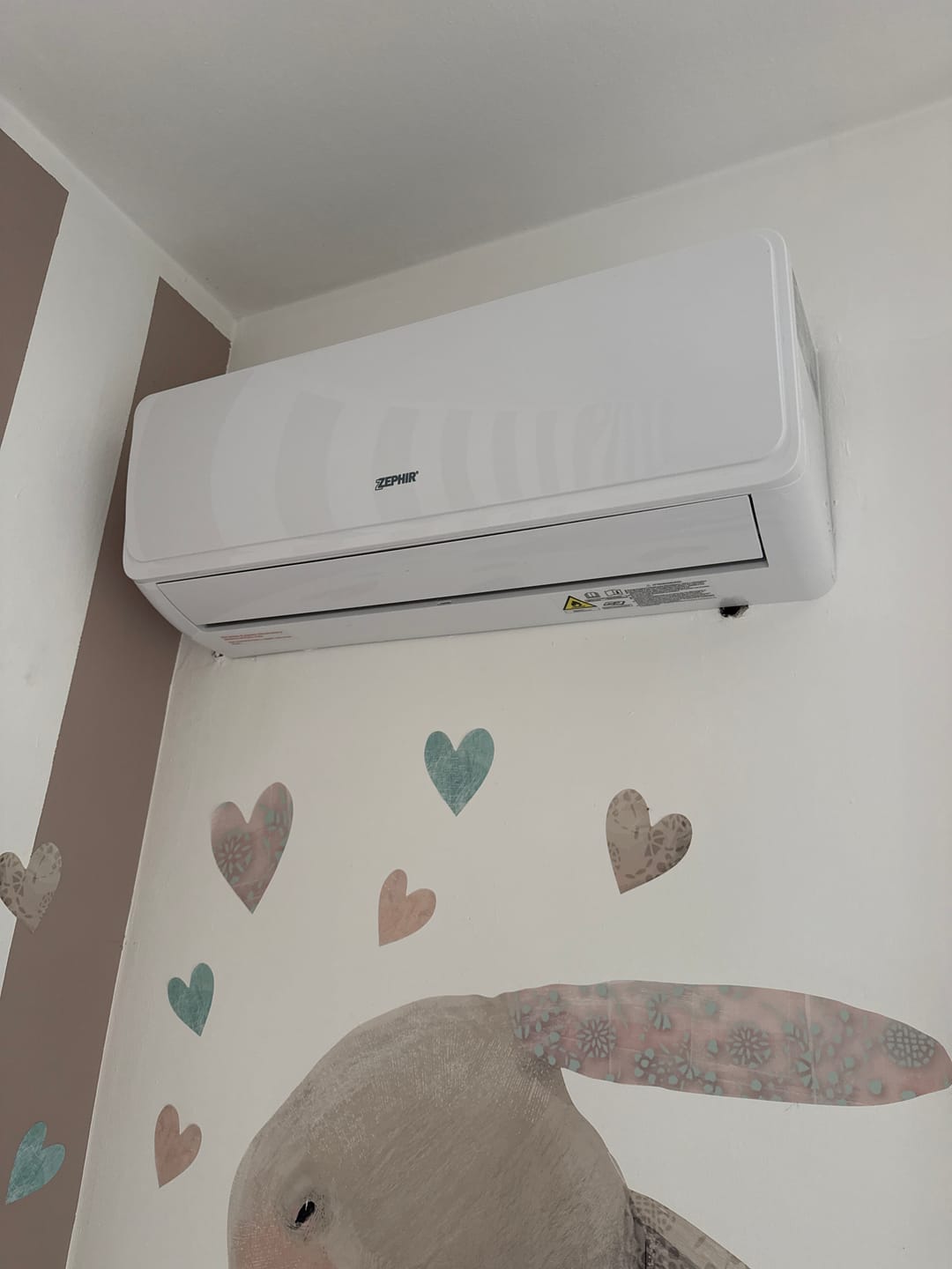 Customer photo review of CLIMATIZZATORE 12000 BTU ZEPHIR