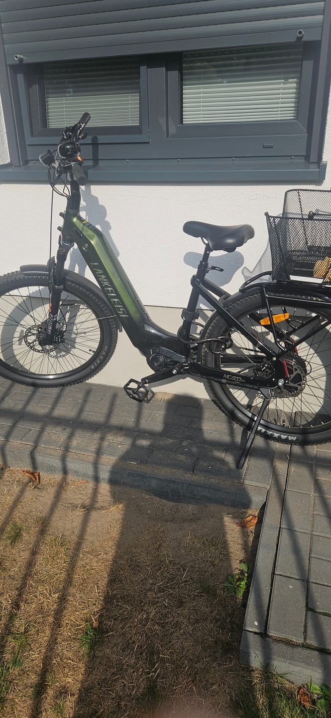 Customer photo review of Lankeleisi MG600 Lite 250W 27.5" Electric Trekking Bike 720Wh SUV E-bike with Switchable Sensor 36V 20Ah Battery