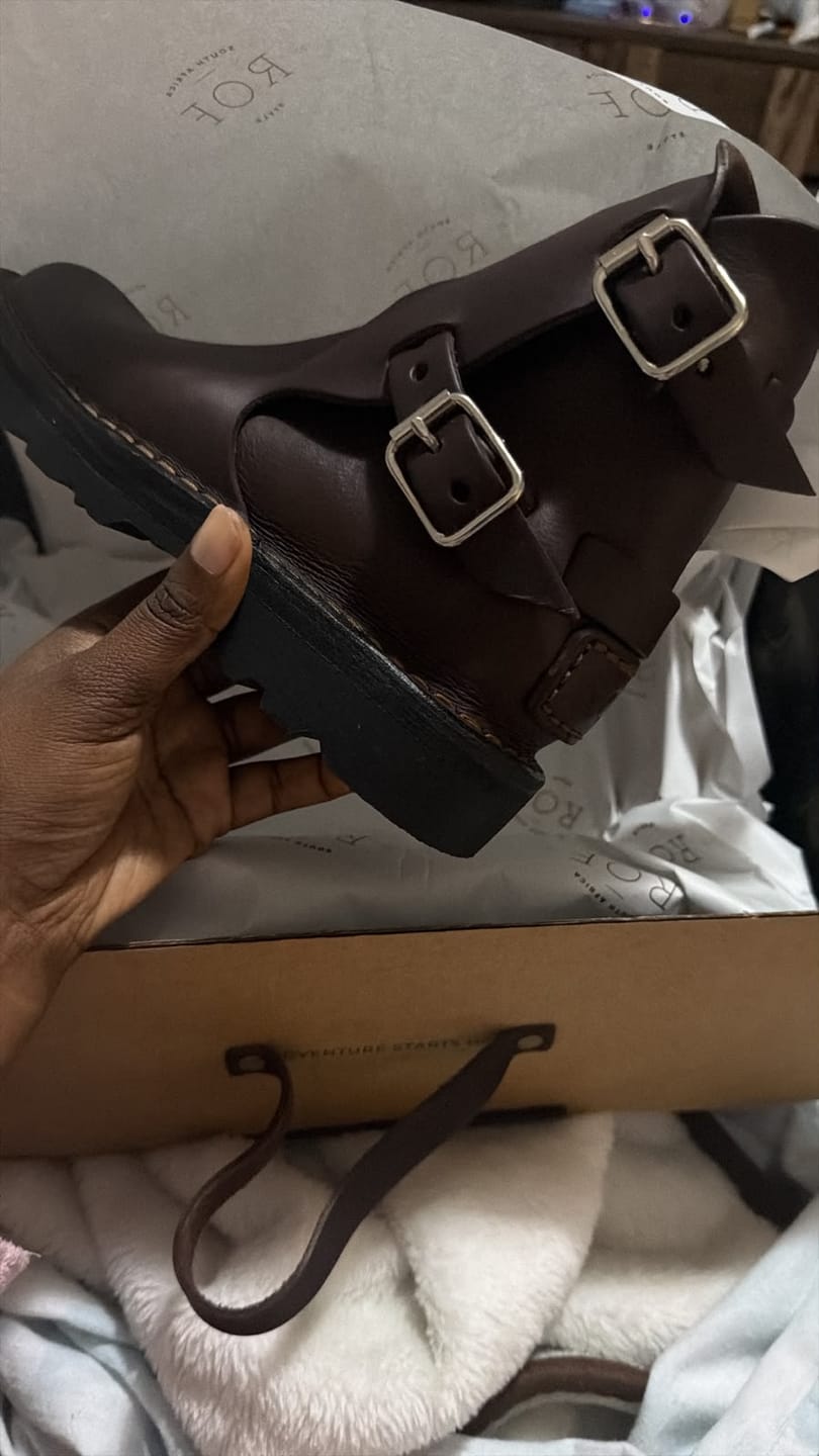 Customer photo review of Brown Tankwa Boot