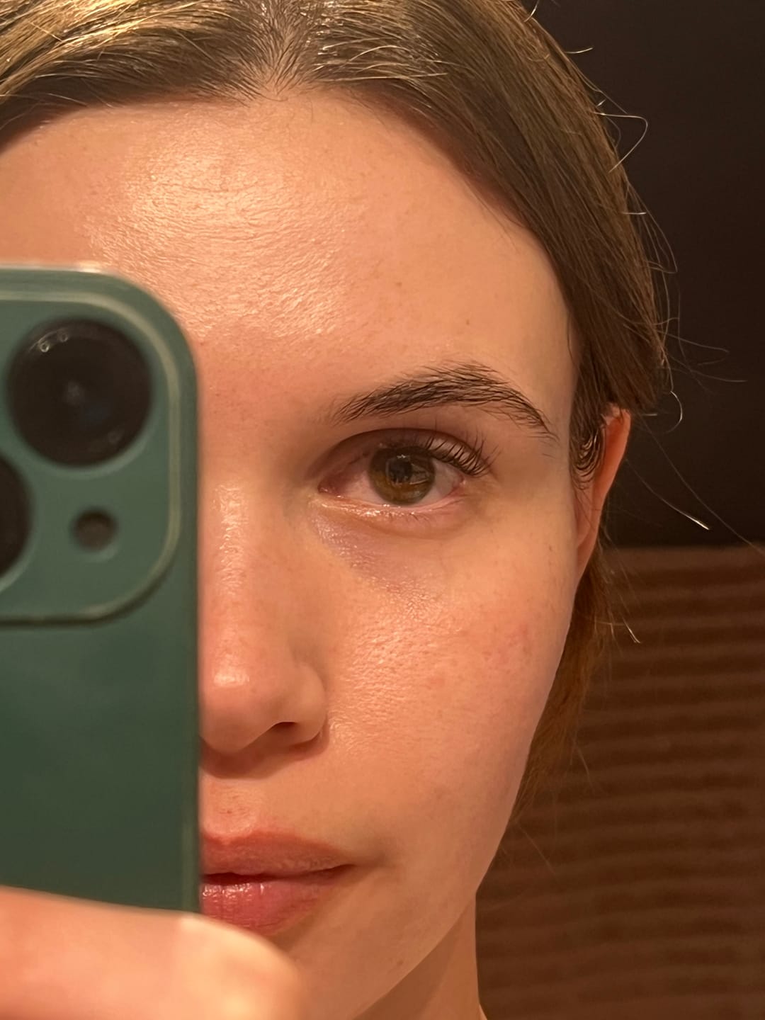 Customer photo review of 3 IN 1 Lash Bond & Seal (Clear Bond)