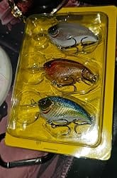 Customer photo review of TRUSCEND Metal Lip Crankbait Fishing Lure with BKK Hooks & Rattle