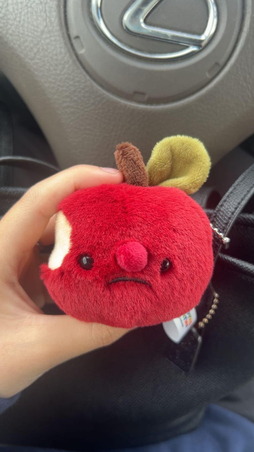 Customer photo review of Forgotten Bitten Apple