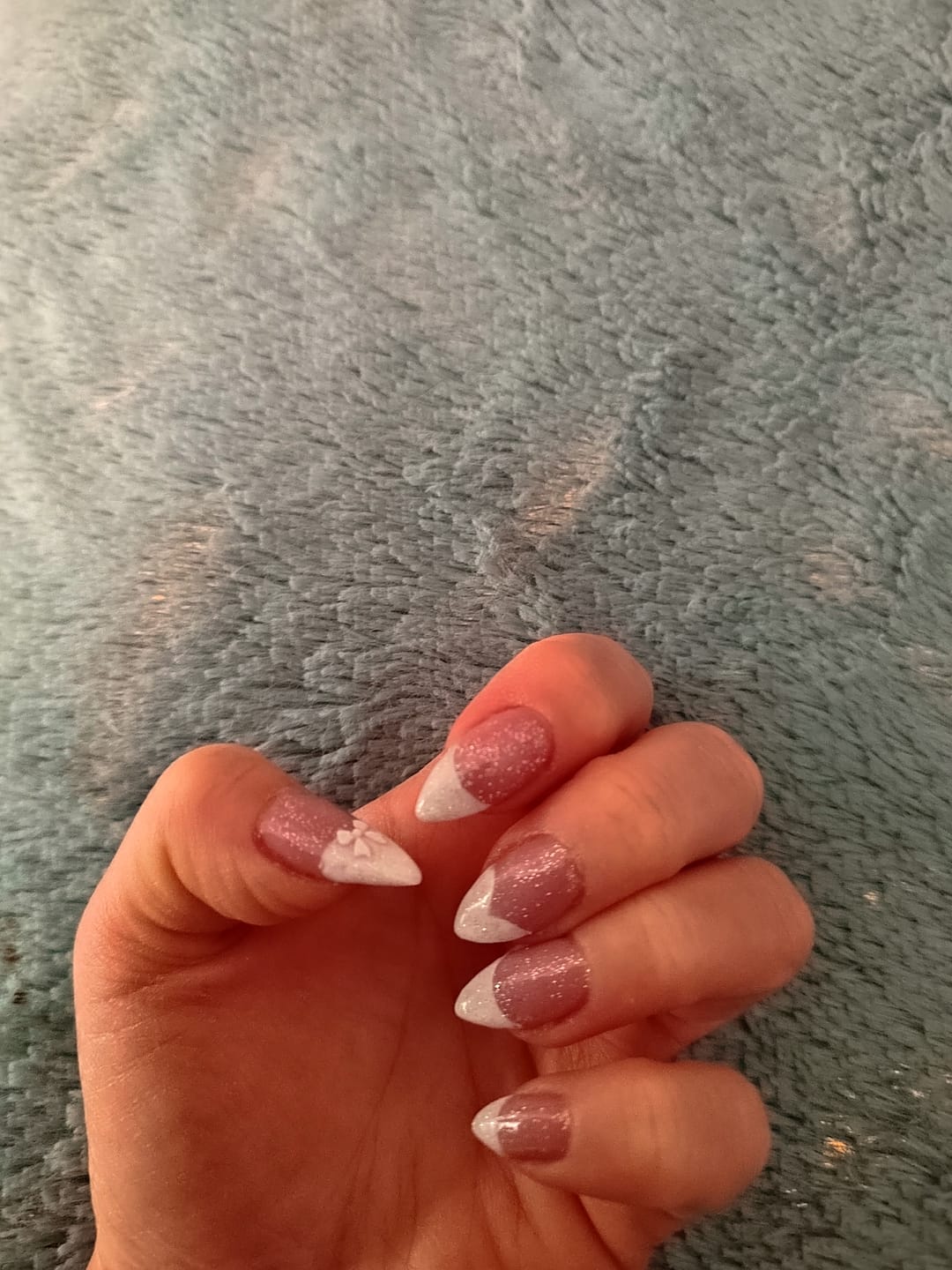 Customer photo review of Semilac One Step Gel Polish Bottle 252 Milky Pink 7ml