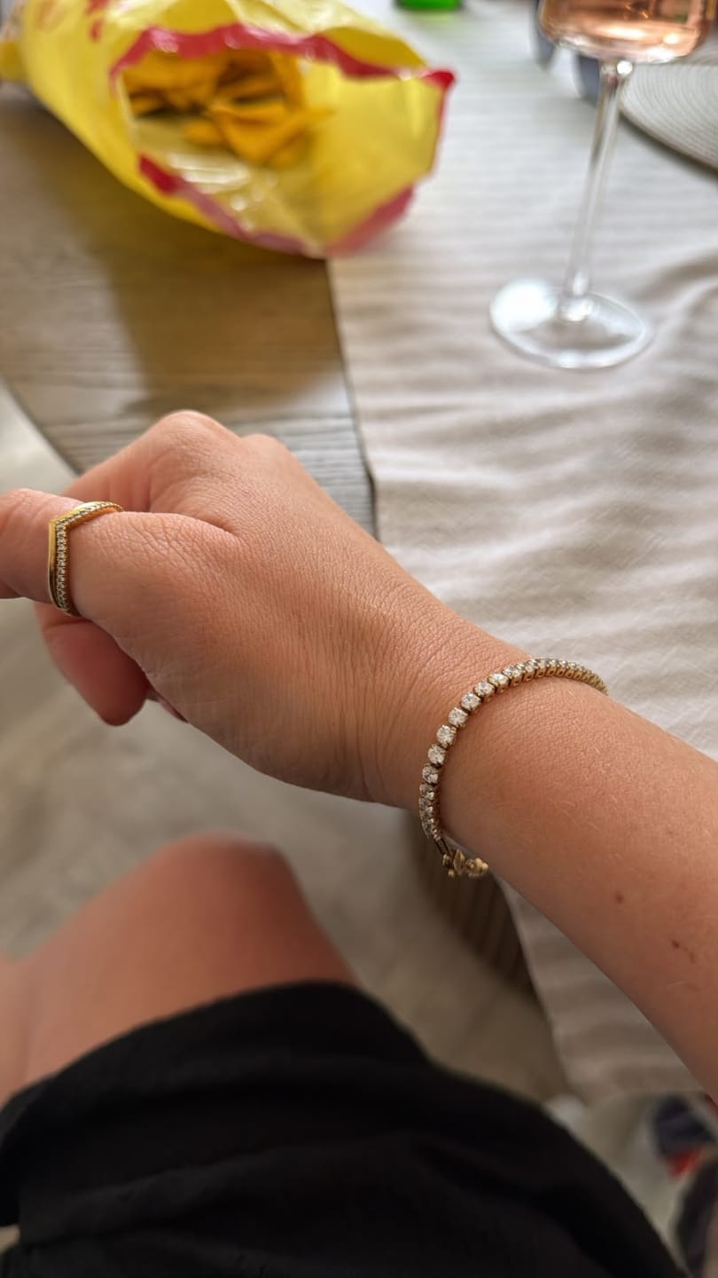 Customer photo review of Tennis Bracelet
