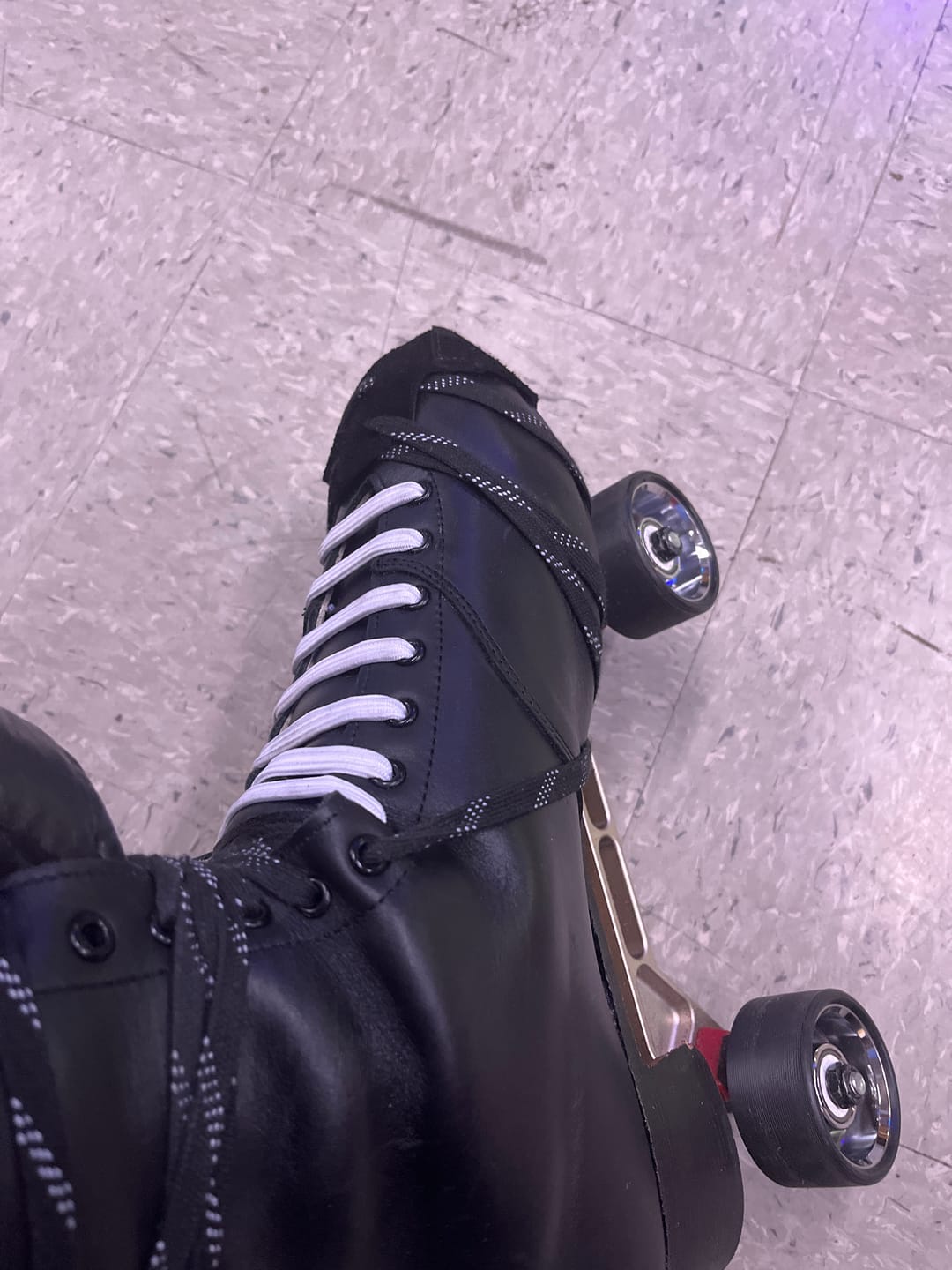 Customer photo review of Midnight Indoor Rhythm Wheels