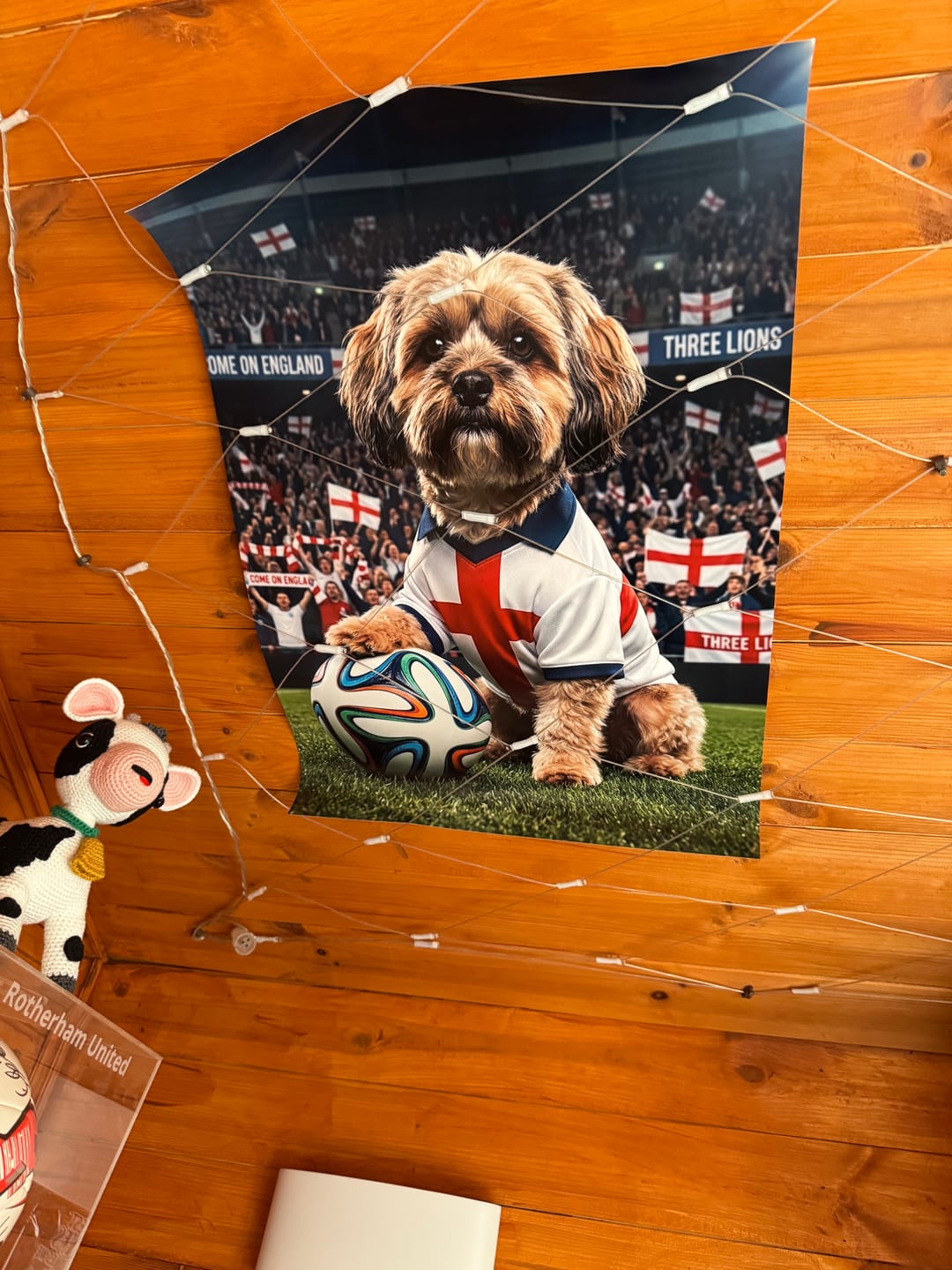 Customer photo review of World Cup - Personalised Poster