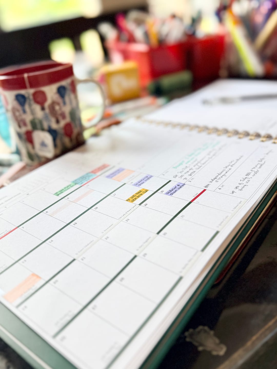 Customer photo review of PRE-ORDER: Catholic Planner | Academic Year 2026-2027