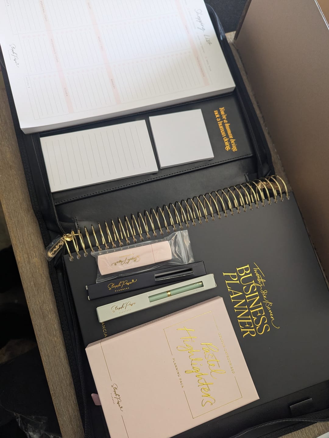 Customer photo review of 2026/27 Financial Year Business Planner - Black