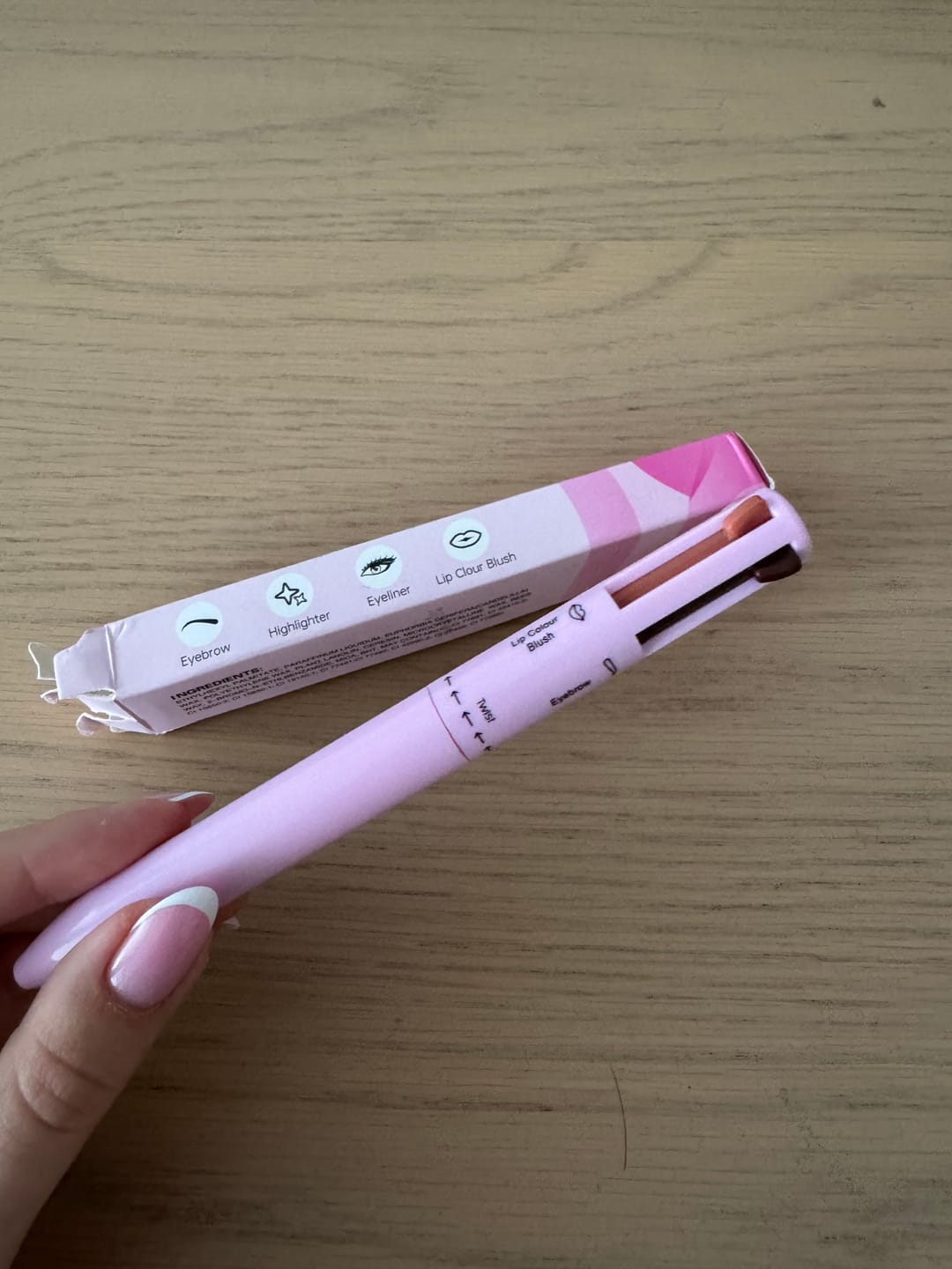 Customer photo review of 4-in-1 Kosmētikas Pildspalva