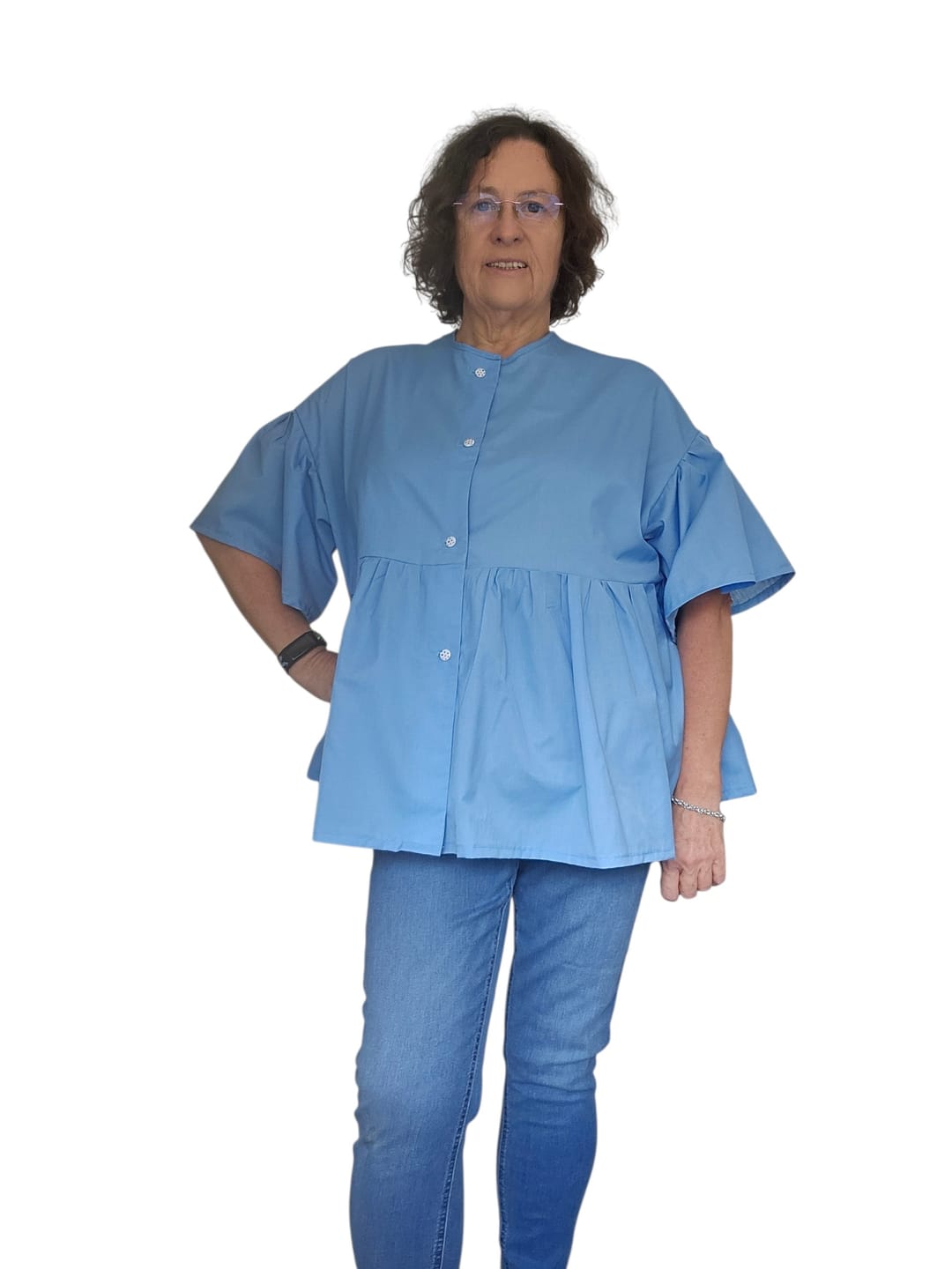 Customer photo review of Premium Plain Polycotton Fabric, 60° Washable, 45"- 20 Colours Available