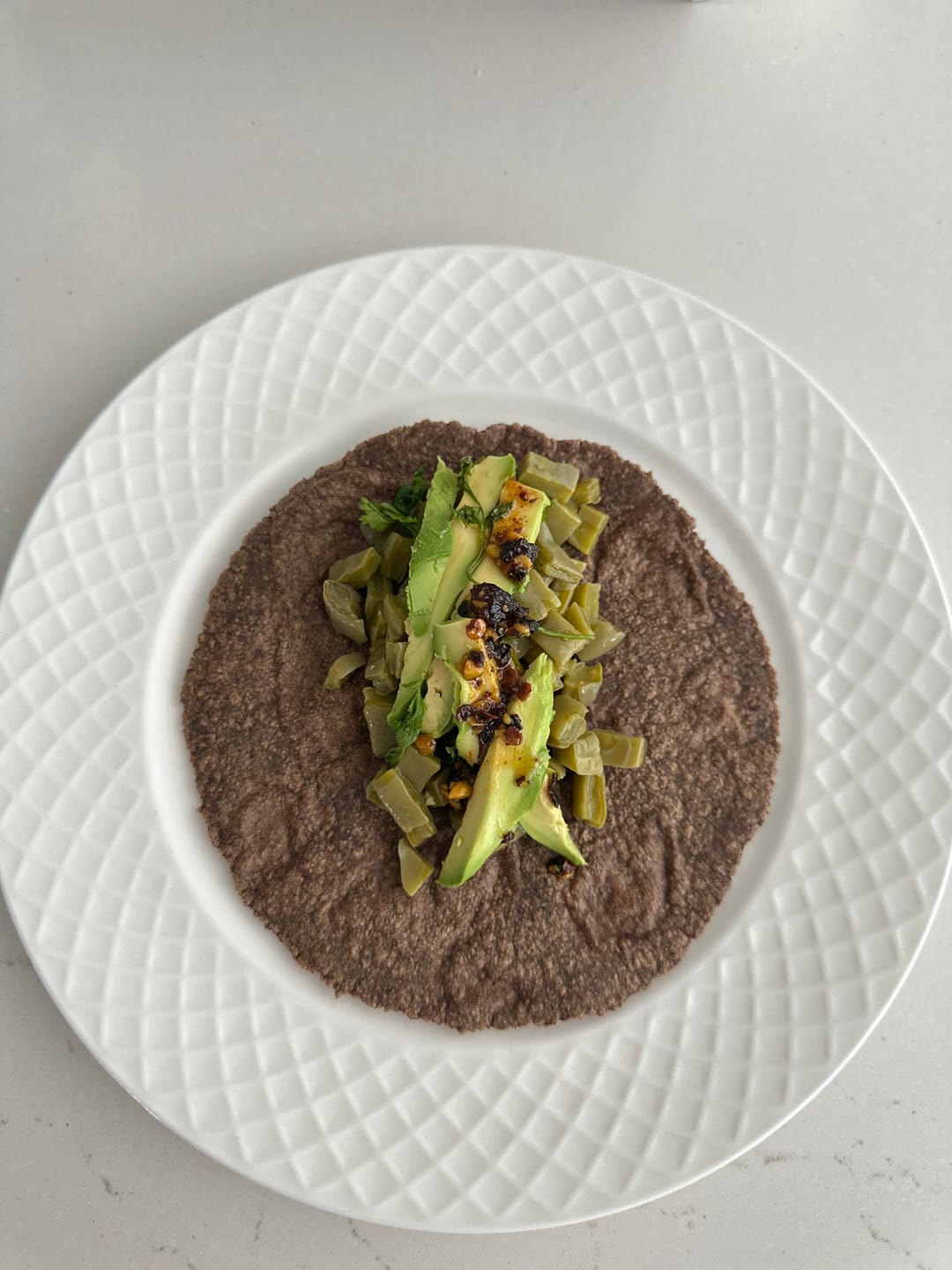 Customer photo review of Salsa Macha with Pistachios & Morita Chiles