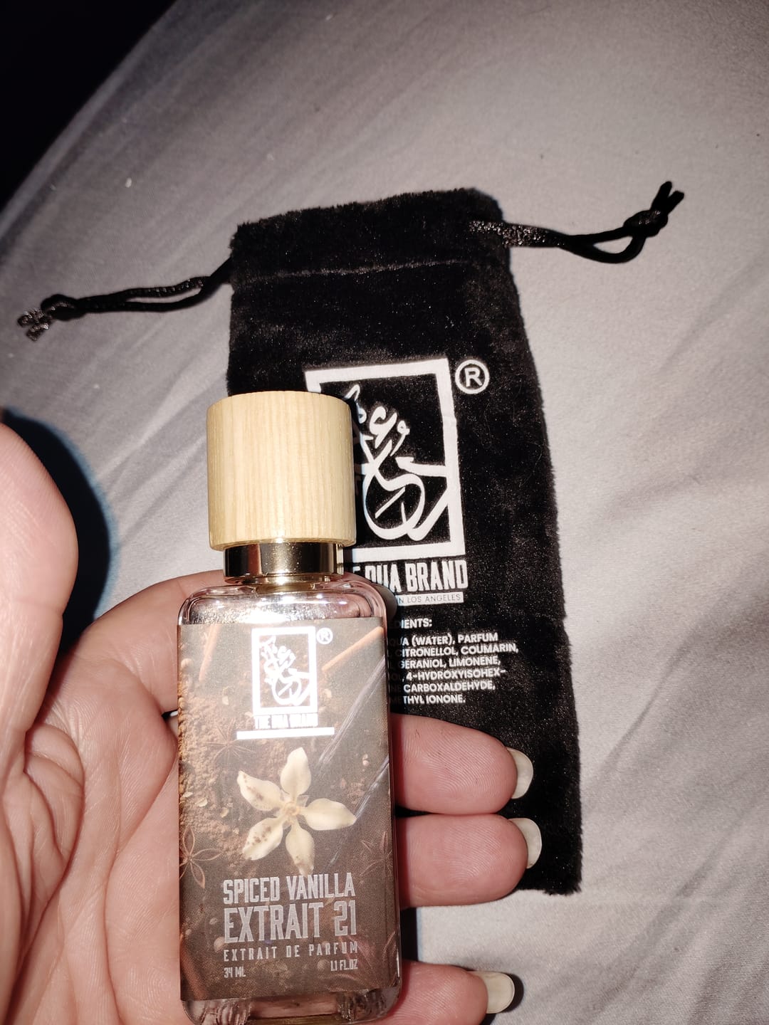 Customer photo review of Spiced Vanilla Extrait 21