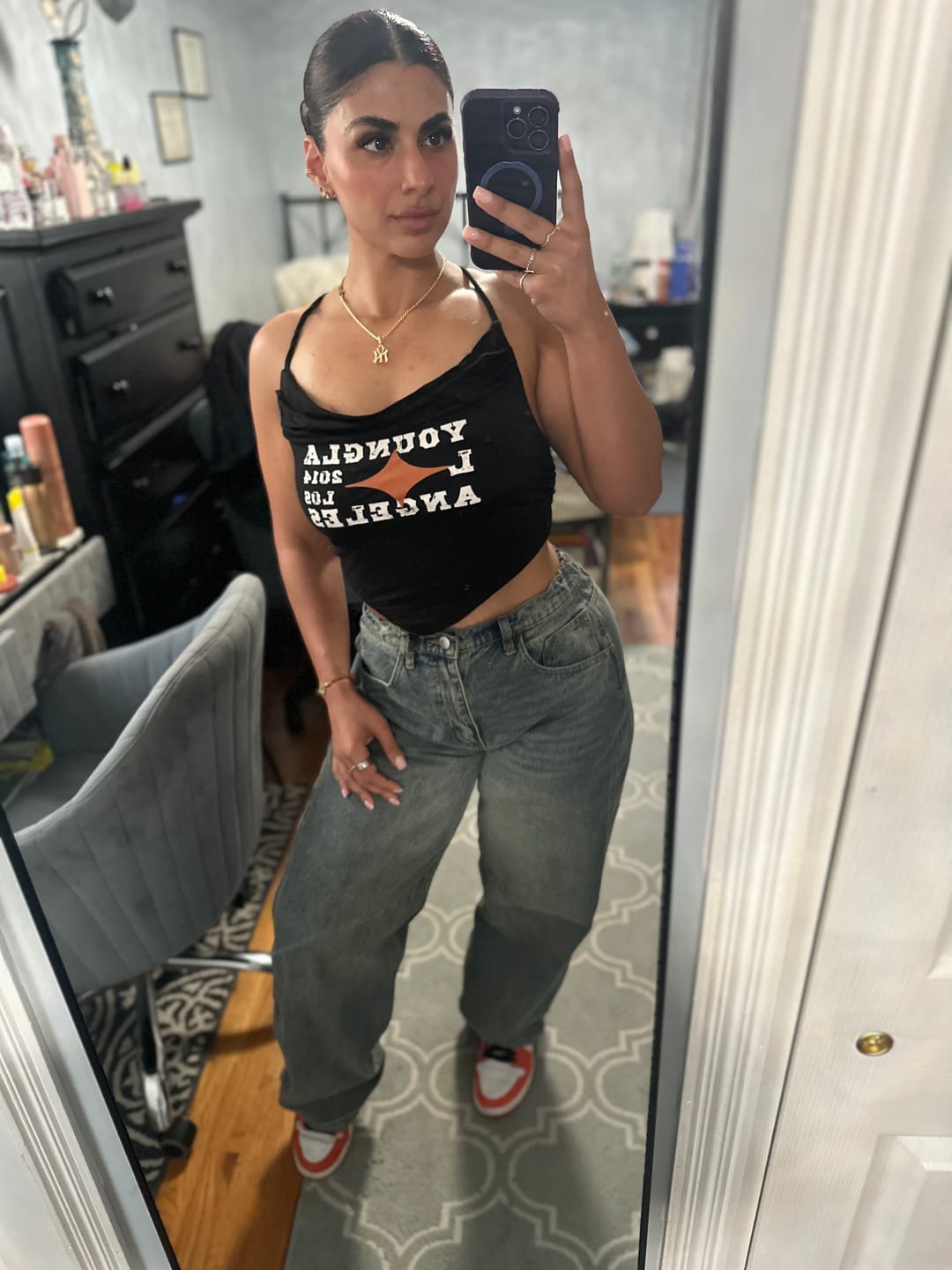 Customer photo review of W2199 - 99 Barrel Jeans