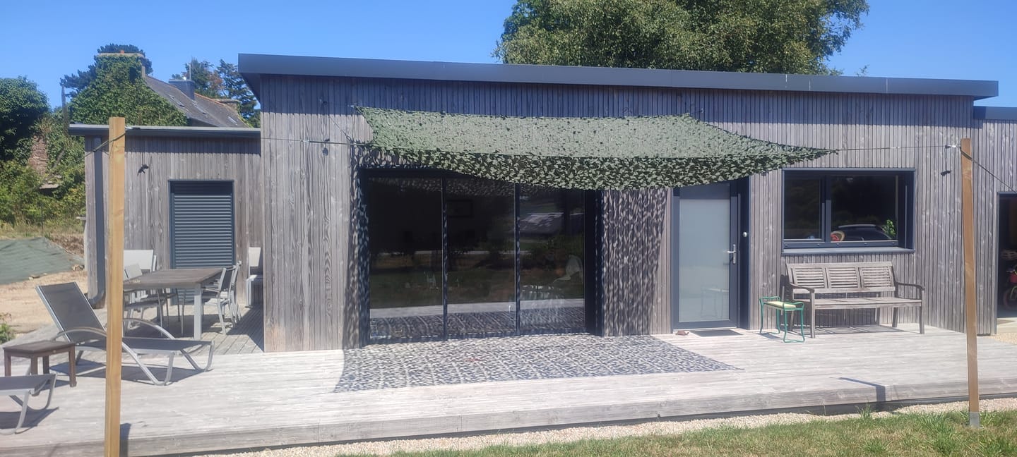 Customer photo review of Filet de camouflage renforcé vert