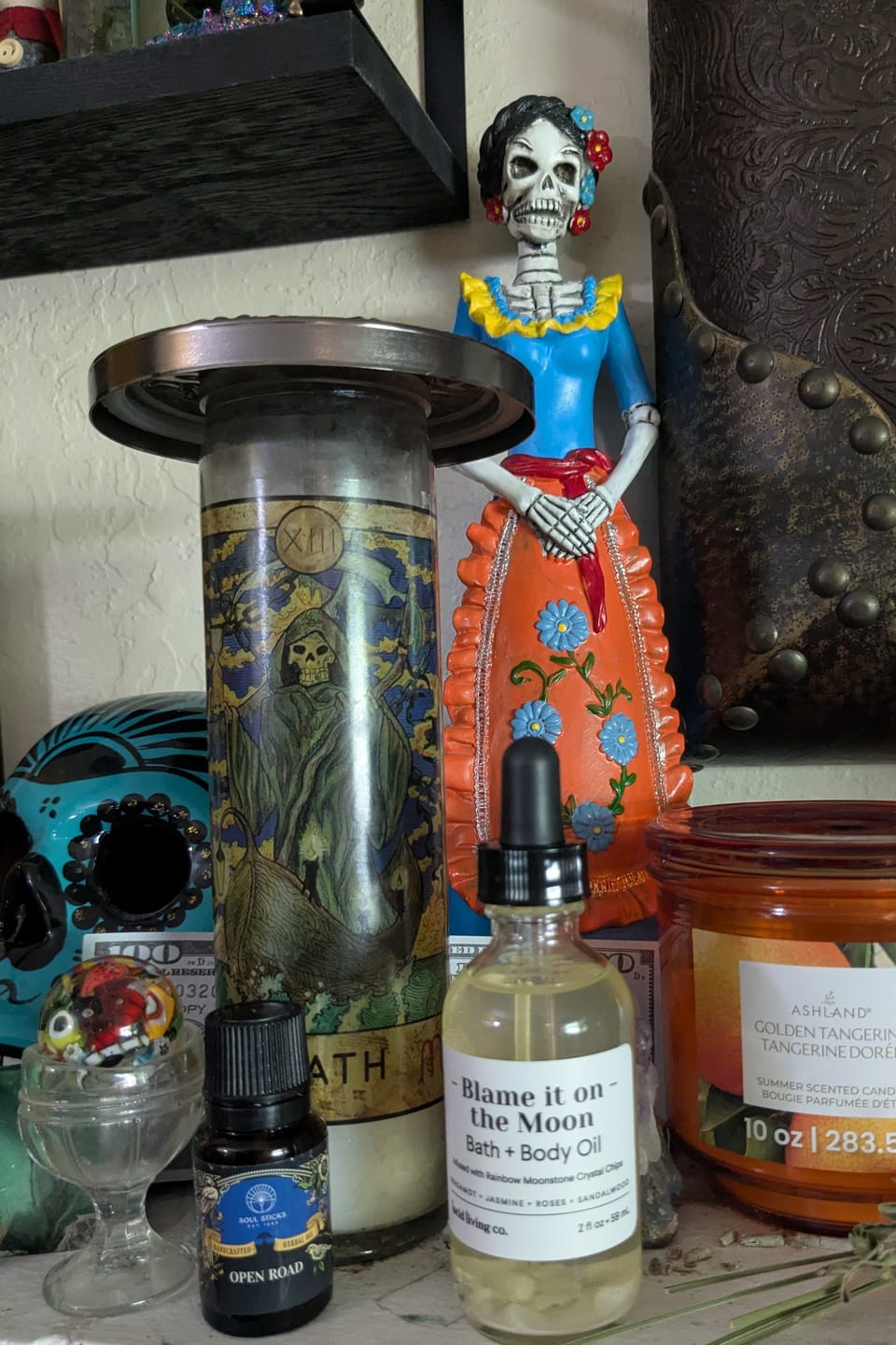 Customer photo review of Blame it on the Moon Bath & Body Oil