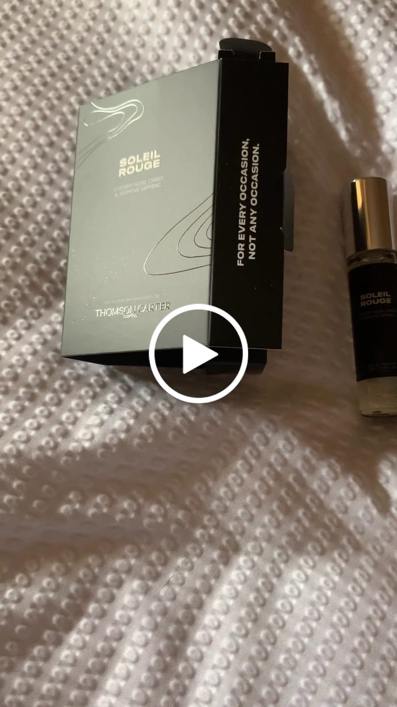 Customer video review of Soleil Rouge | Eau de Parfum