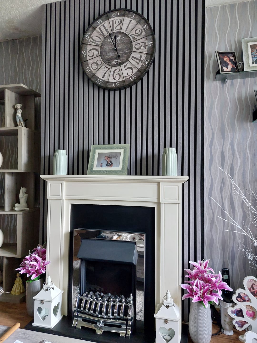 Customer photo review of Premium 3 Sided Wall Panels - 240cm x 60cm (Multiple Colours)