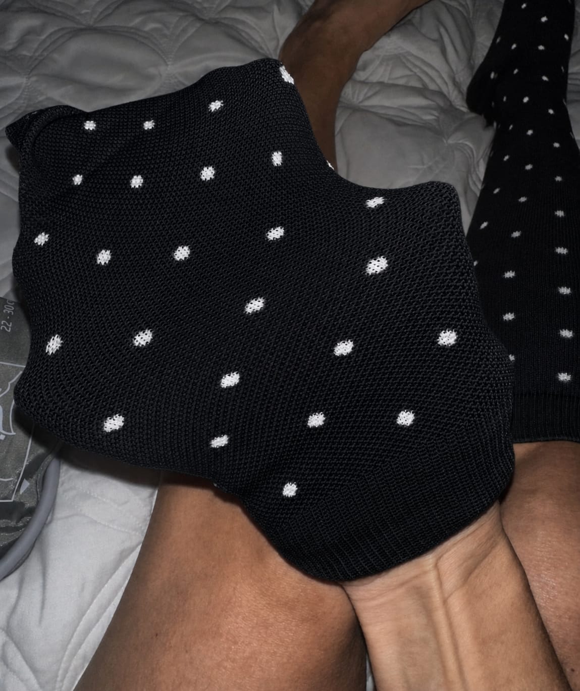 Customer photo review of Bamboo Compression Socks