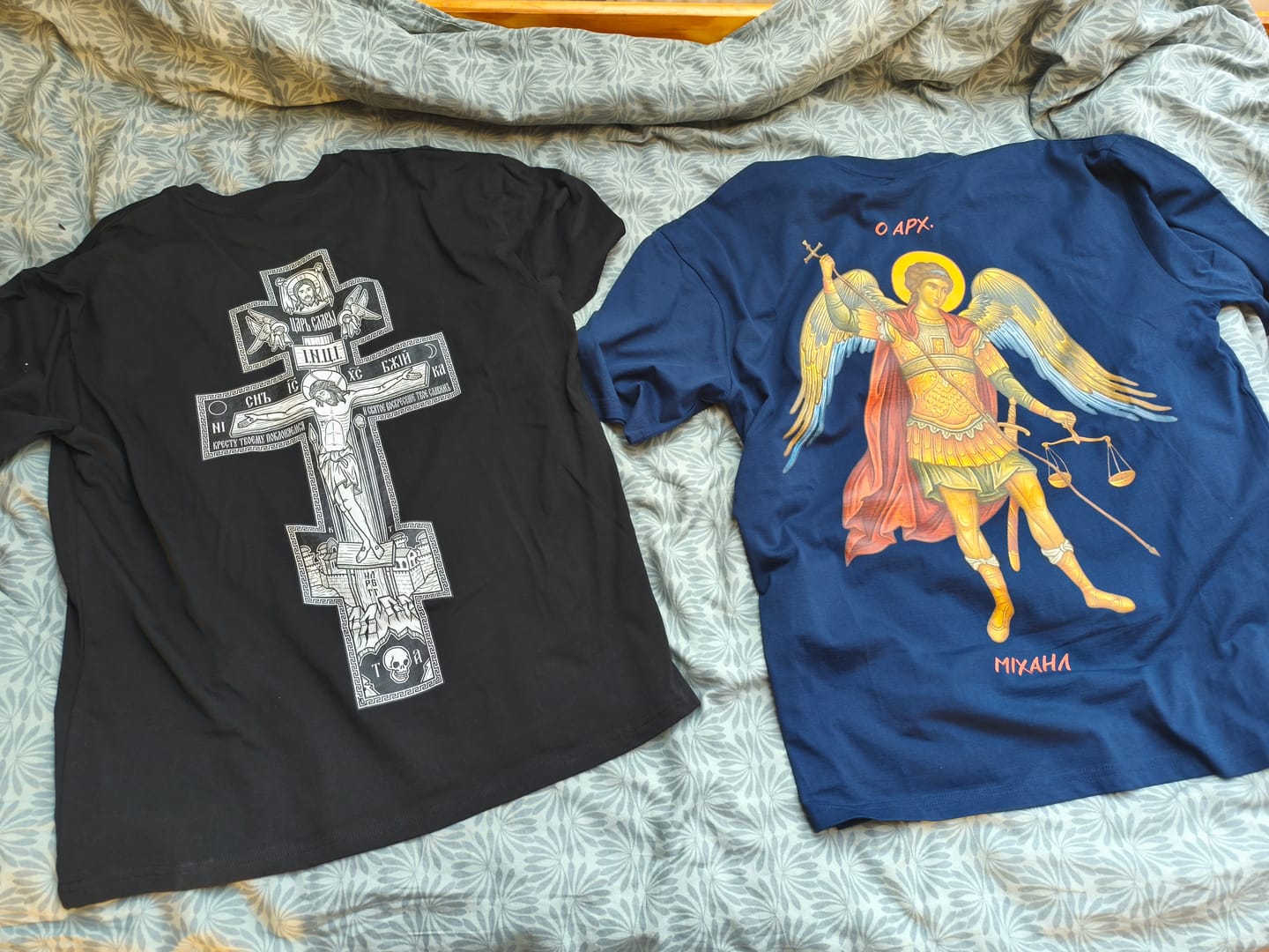 Customer photo review of ORTHODOX CROSS | Premium T-Shirt