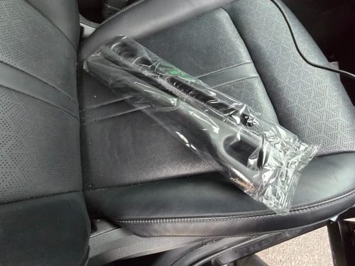 Customer photo review of BOLTHUT™ Car Seat Gap Filler — Leather Console Gap Plug, 2-Pack