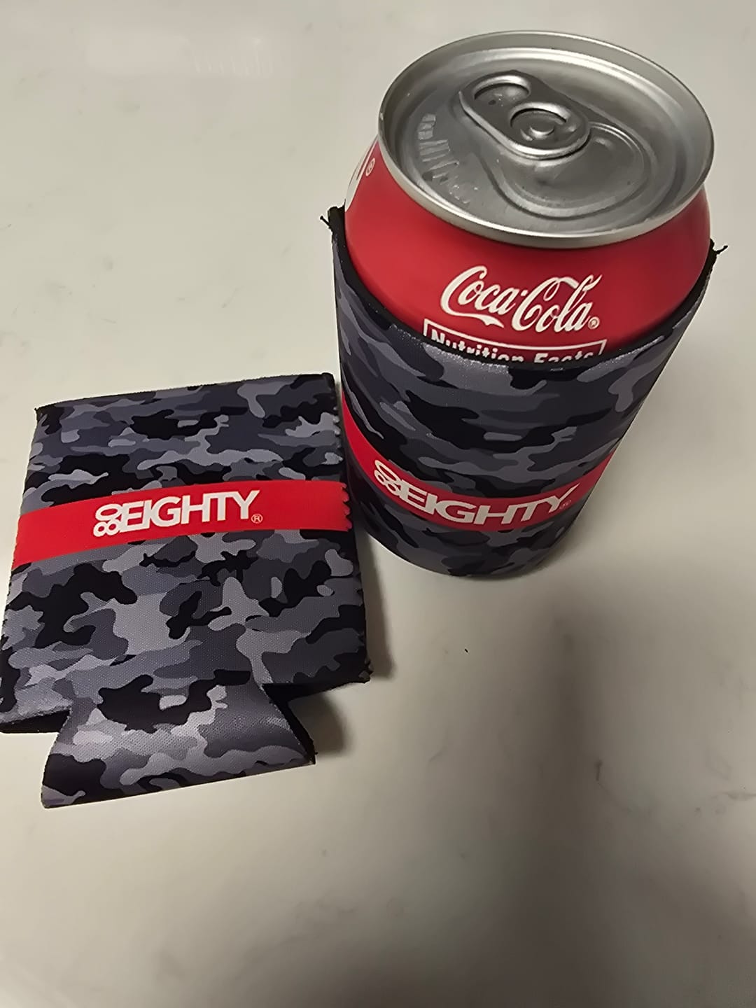Customer photo review of 80Eighty® Camo Koozie