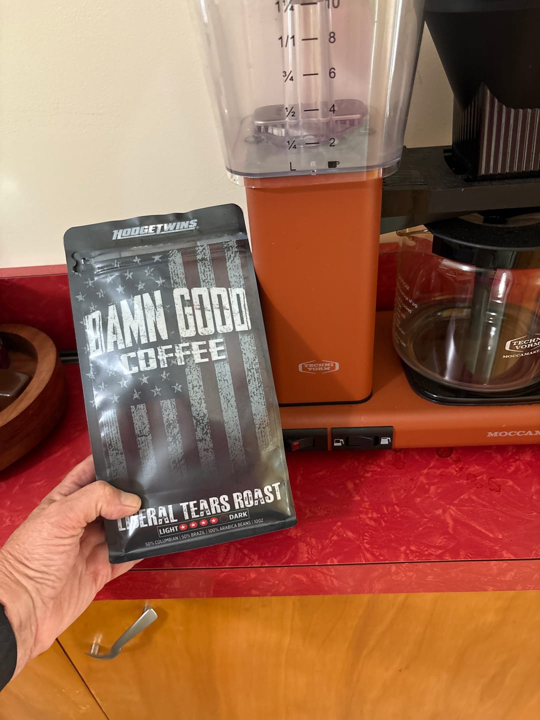 Customer photo review of Damn Good™ Coffee - Liberal Tears Roast - (10oz)