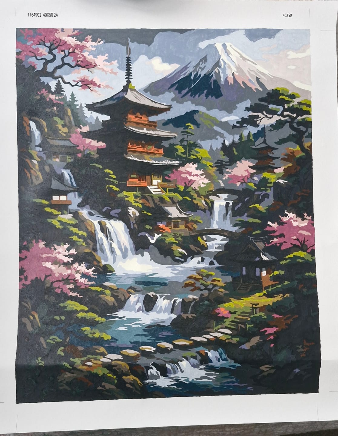 Customer photo review of Pink Blossom Pagoda Fuji