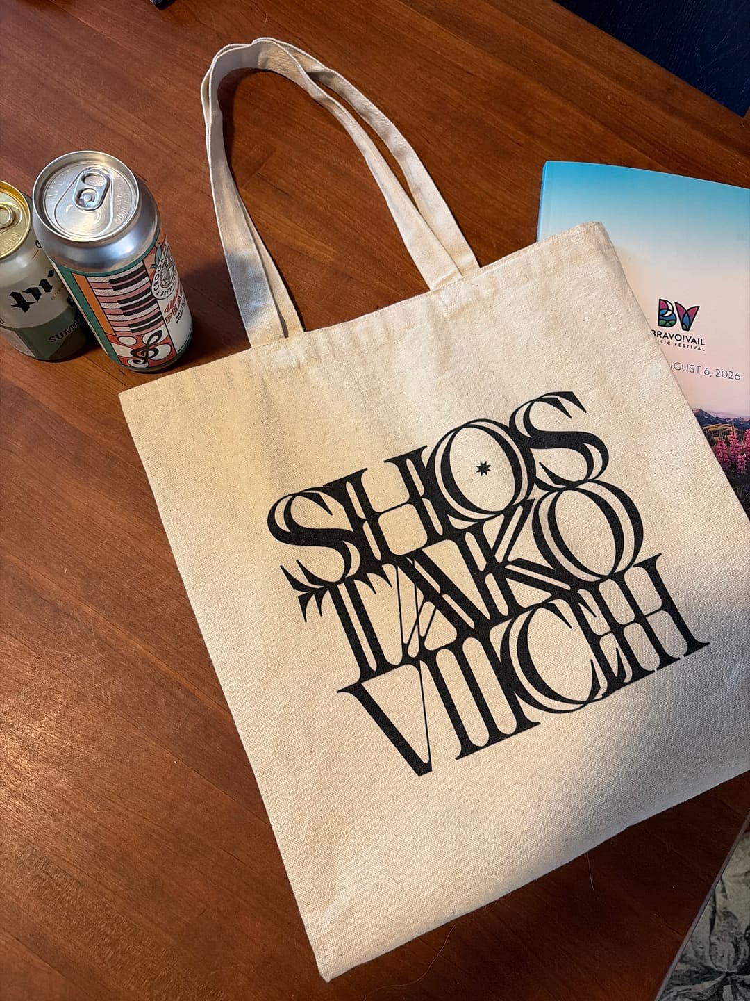 Customer photo review of Dmitri Shostakovich: Doubles Tote