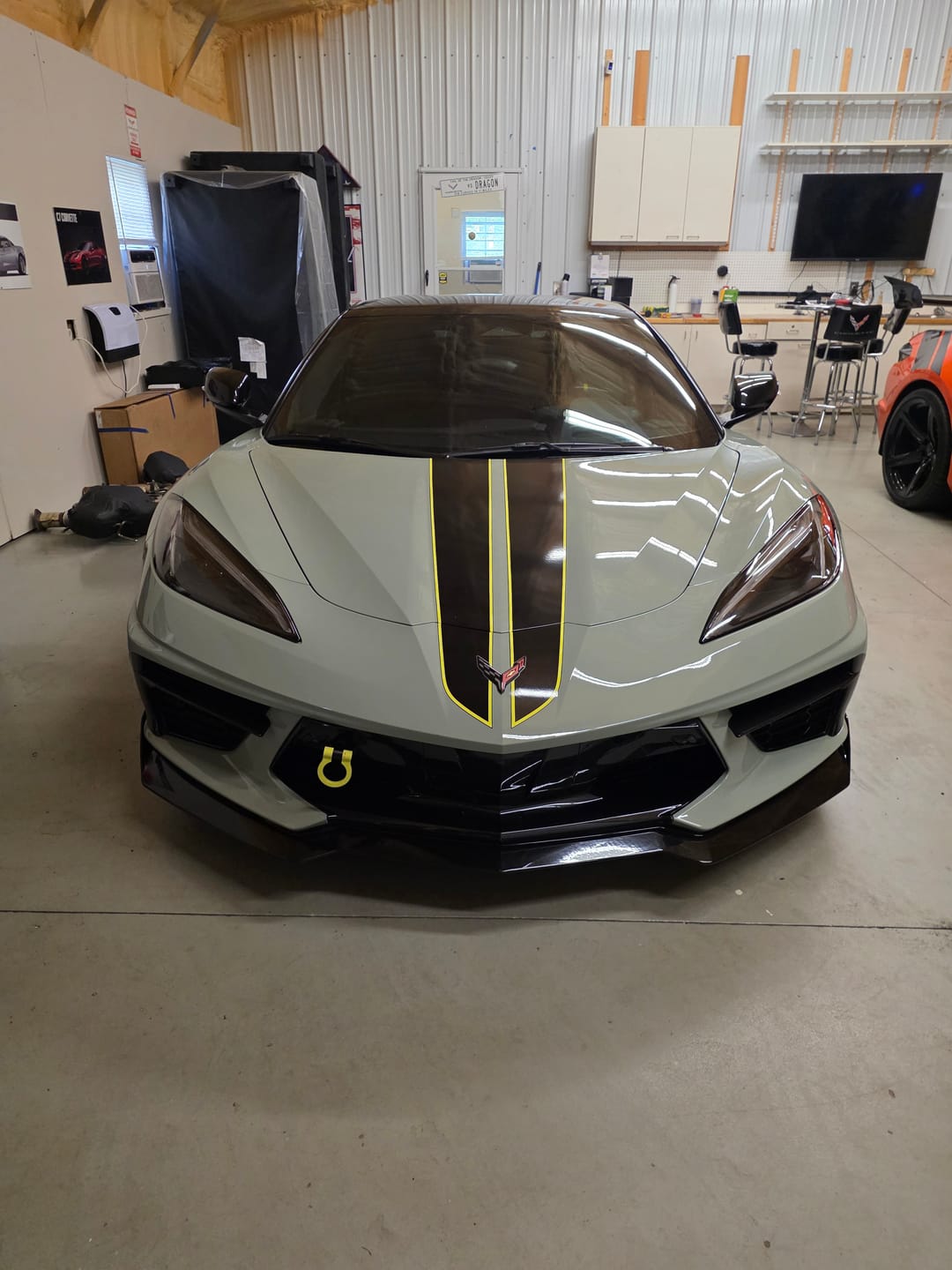 Customer photo review of Corvette C8 Front Splitter [5VM Package]