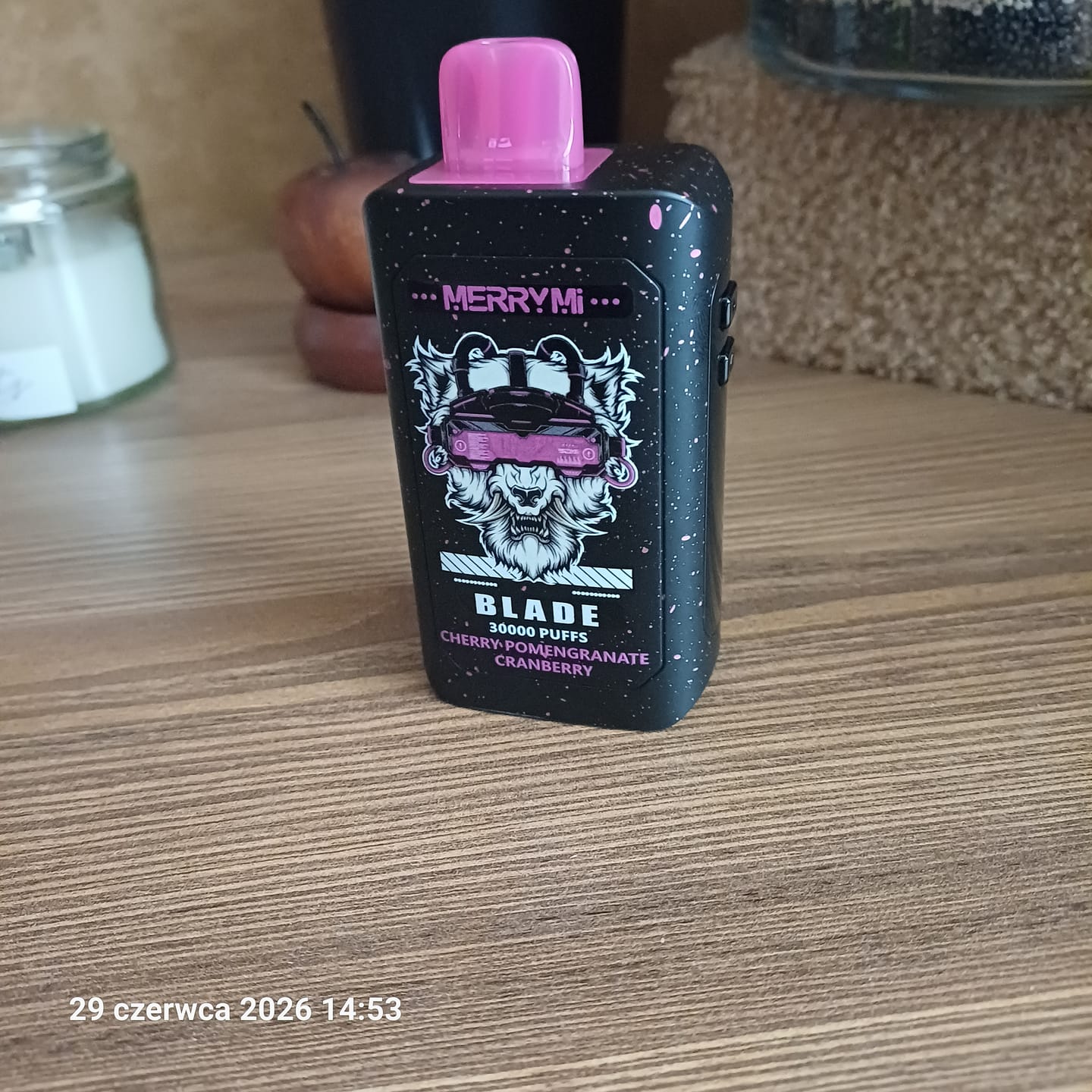 Customer photo review of Jednorazówki MERRYMI Blade 30K Buchów - E papieros 5%