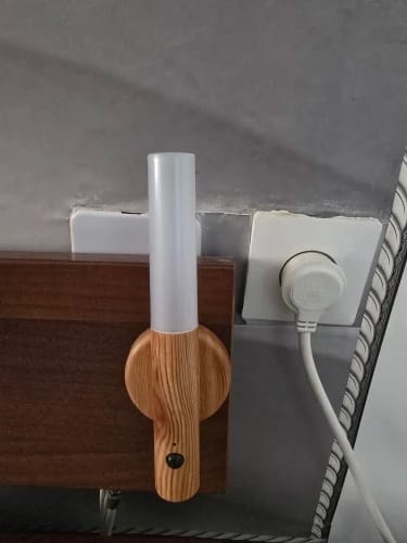 Customer photo review of Rechargeable Motion Sensor Wall Light