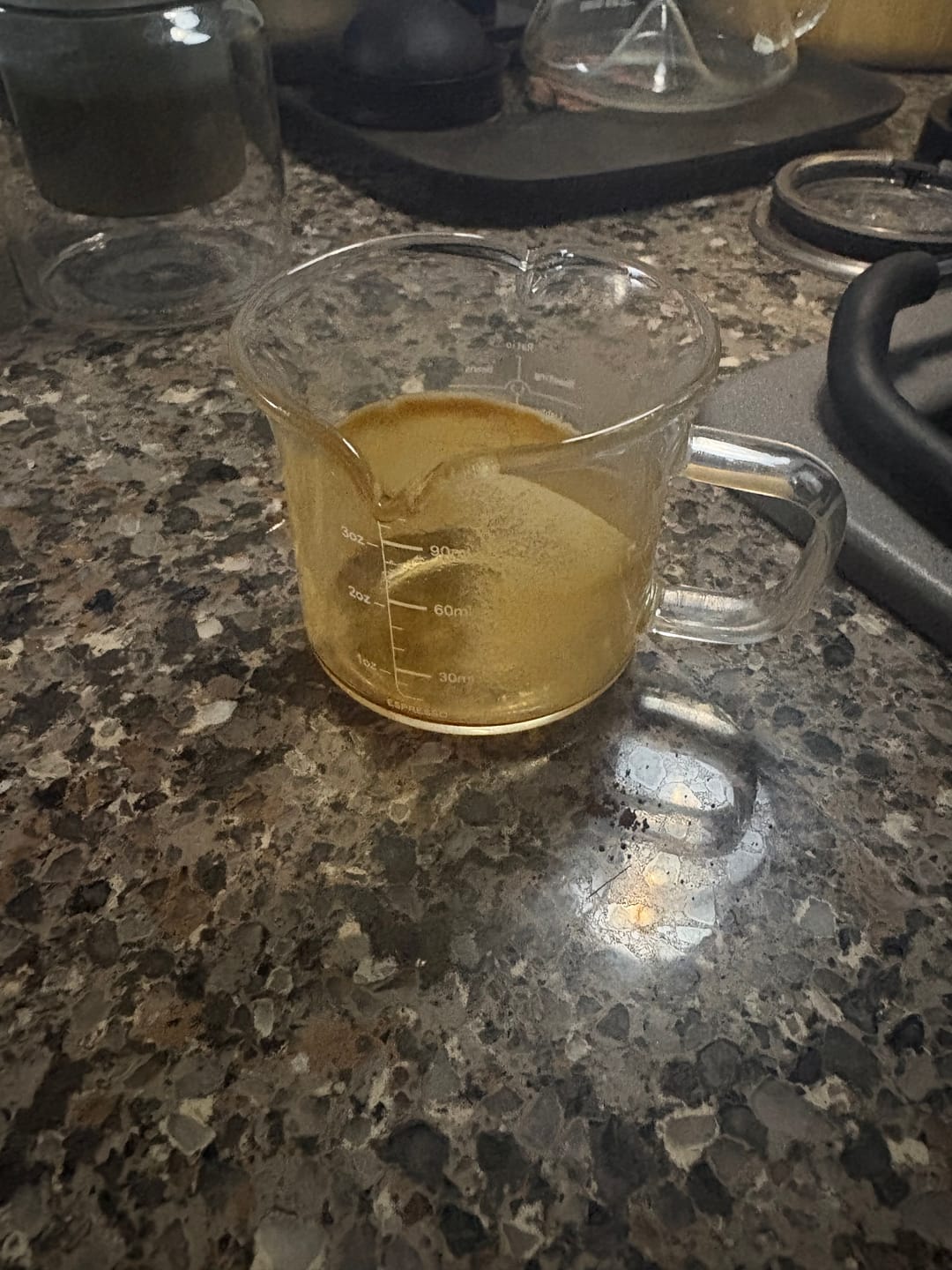 Customer photo review of MHW-3BOMBER Glass Measuring Cup Transparent 120ml