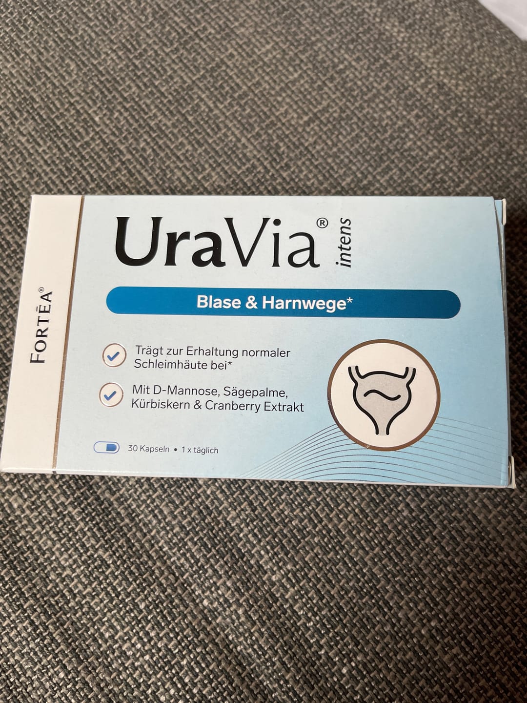 Customer photo review of UraVia® intens – Blase & Harnwege