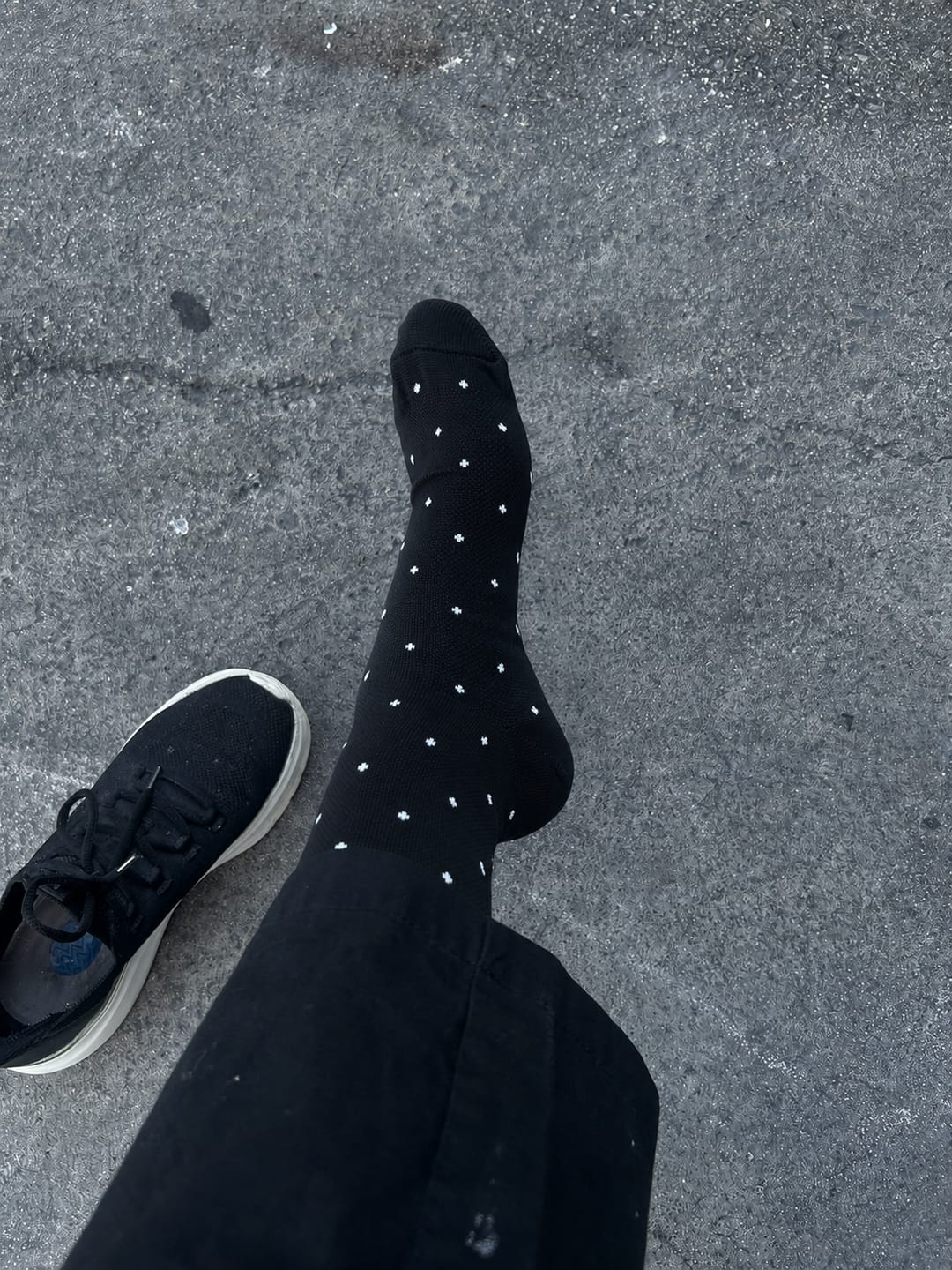 Customer photo review of Bamboo Compression Socks