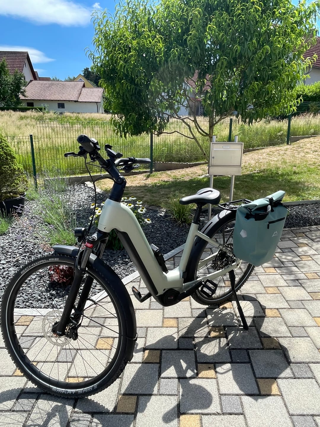 Customer photo review of Gepäckträgertasche TPU
