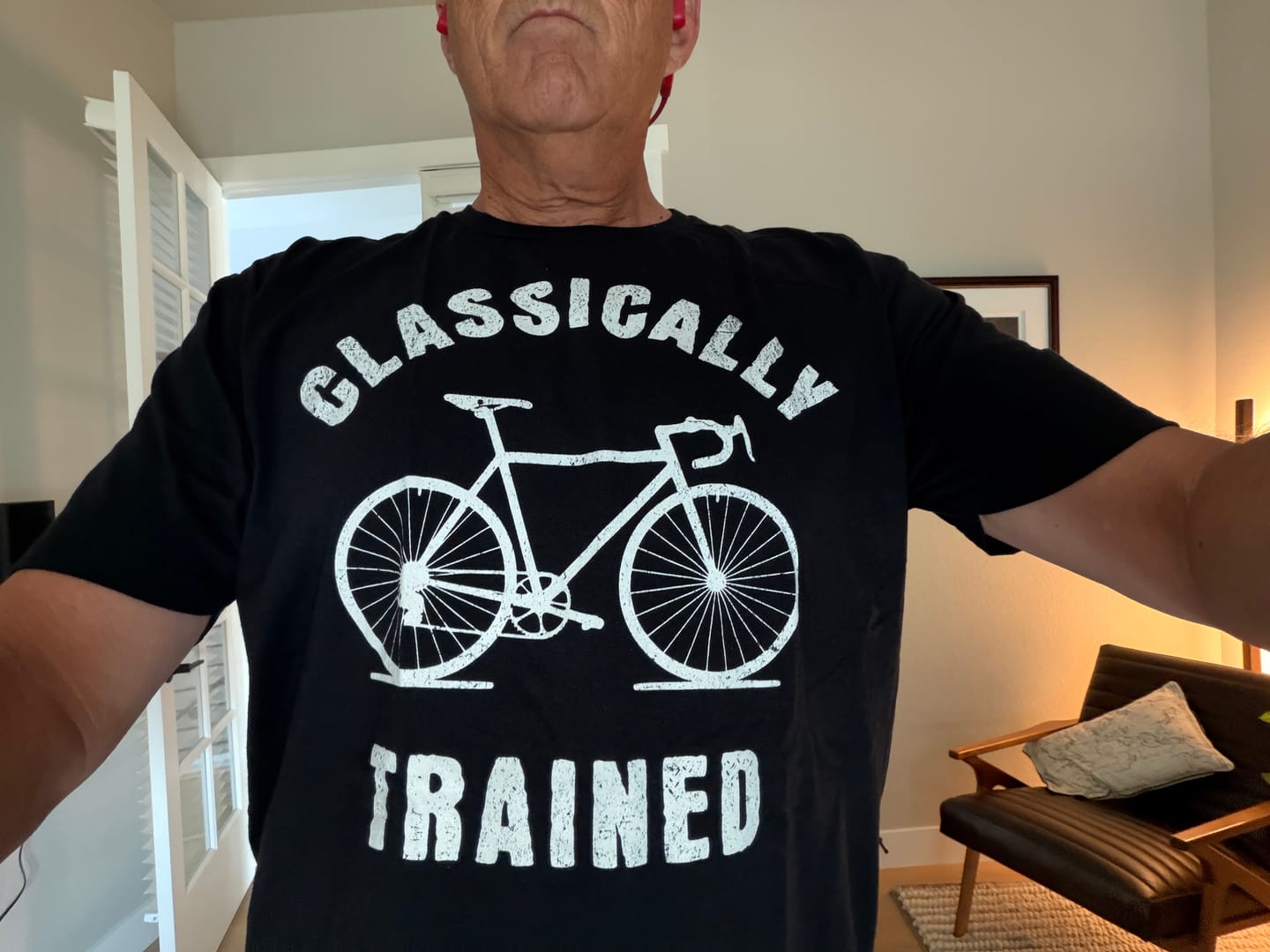 Customer photo review of Cyclopaths T-Shirt