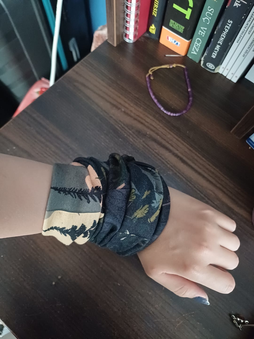 Customer photo review of Valeria Wear - Dağ Desenli Buff