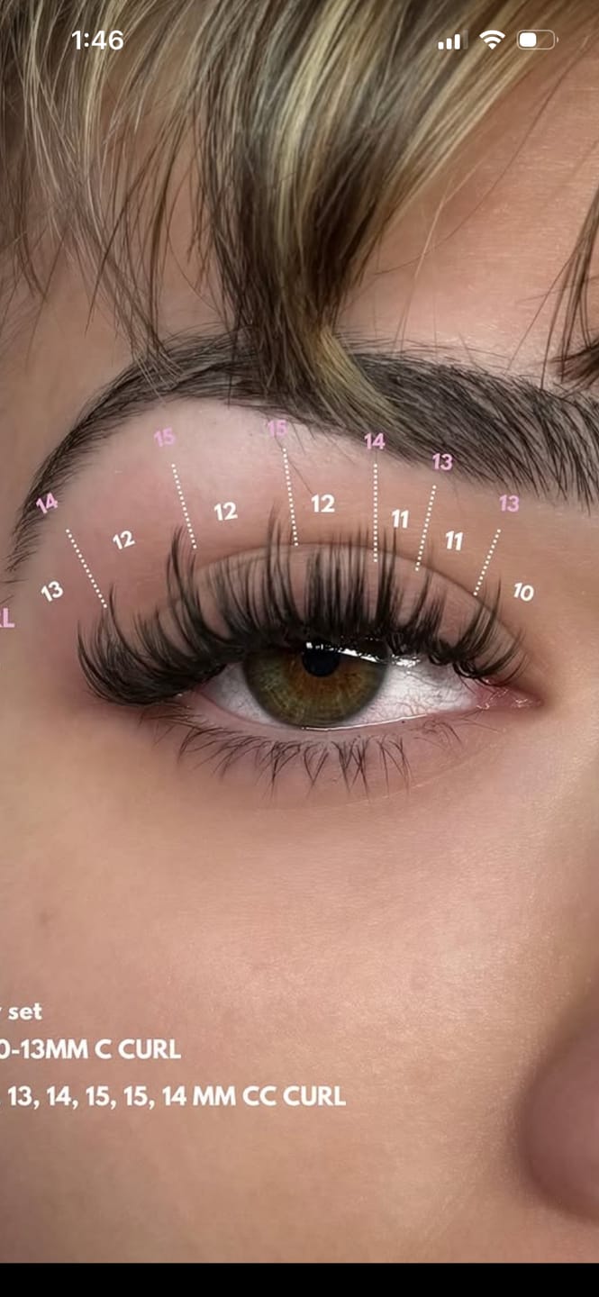 Customer photo review of VEYESINC Cashmere Lashes - 0.05MM