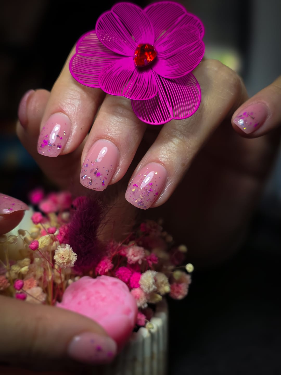 Customer photo review of CRISTAL BLOOM - Rubis Pétale