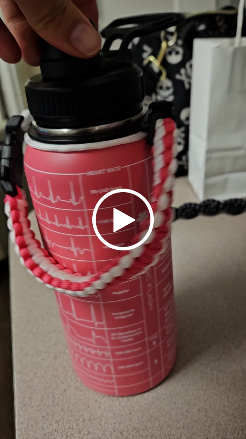 Customer video review of EKG Water Bottle (32oz)