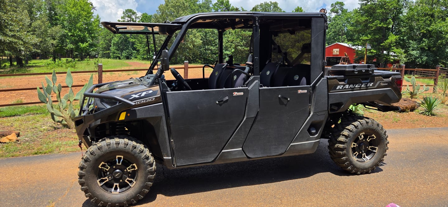 Customer photo review of Glass Tip-Out Windshield