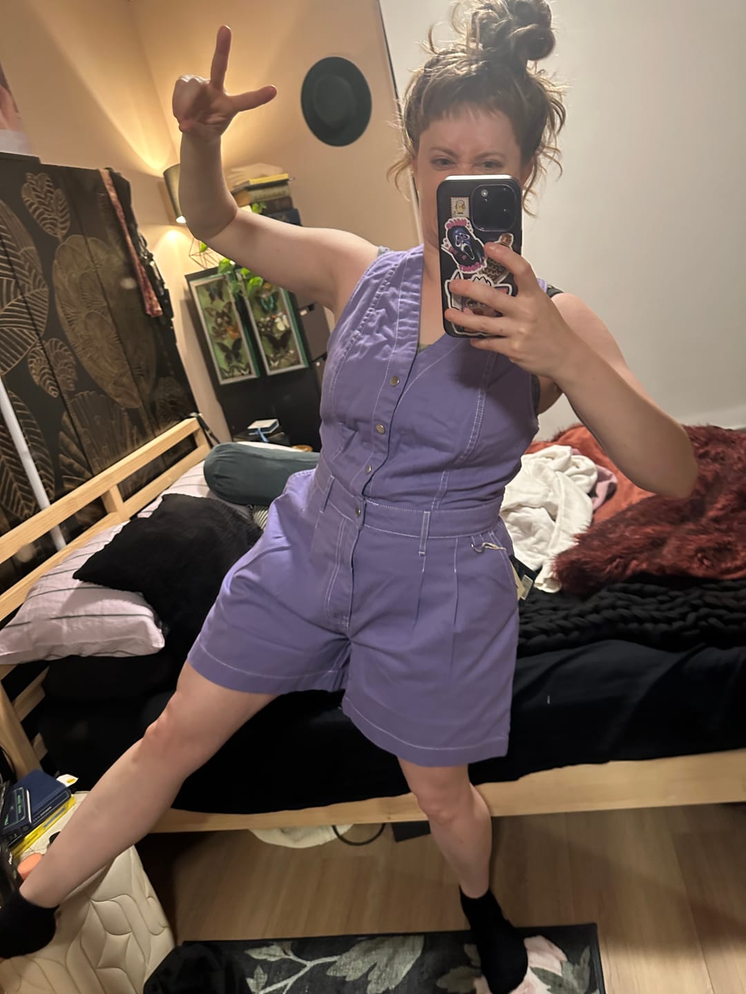 Customer photo review of Cropped Roper Suit - Milky Way
