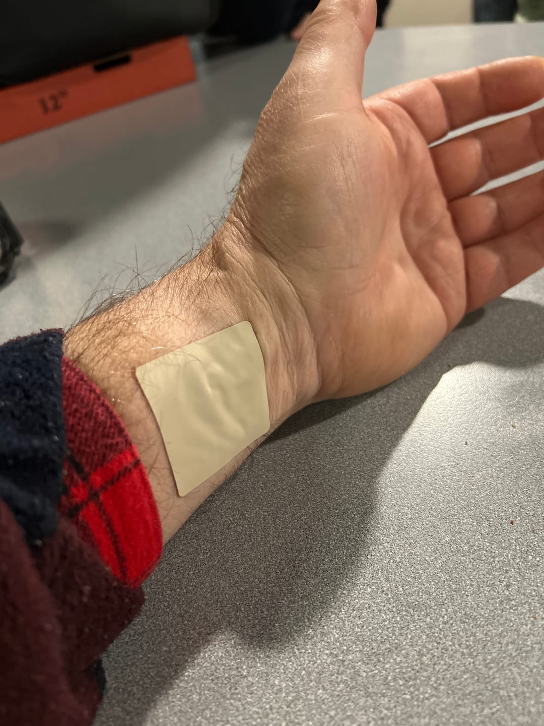 Customer photo review of mussage 8 Hour Sleep Patch