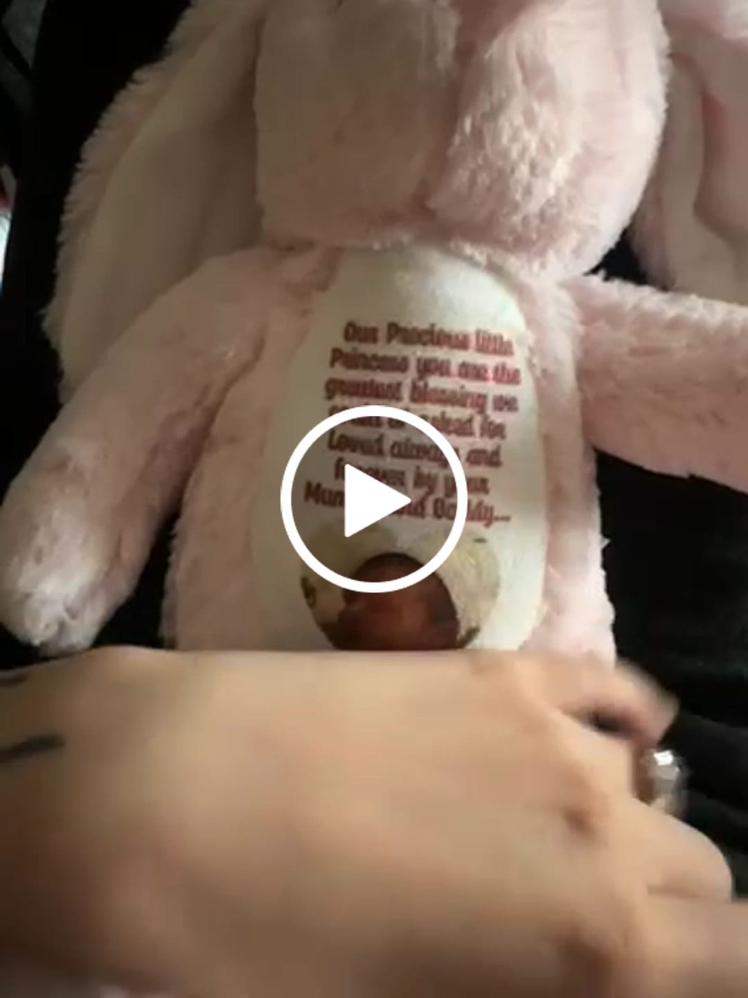 Customer video review of Item Personalisation
