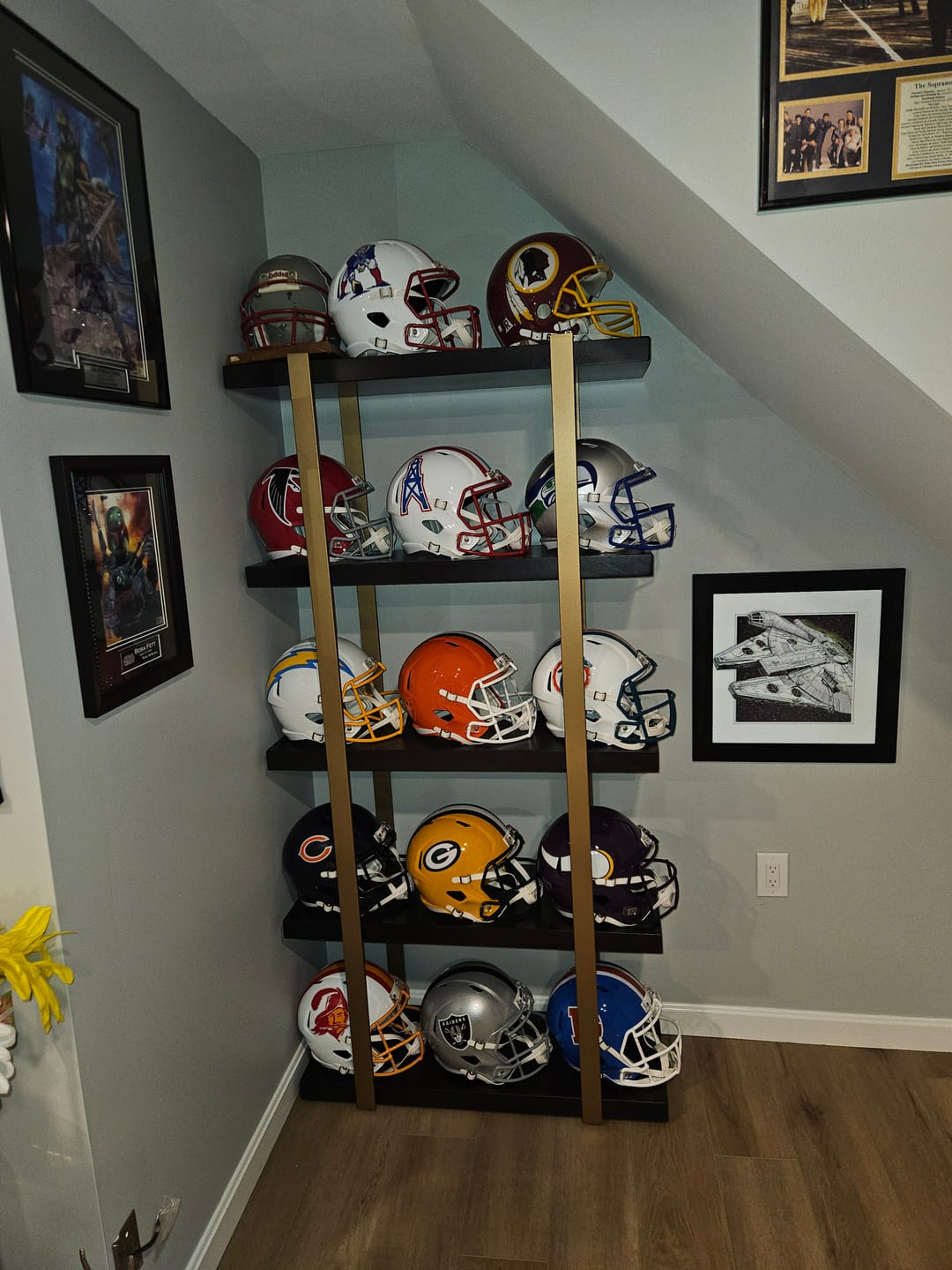 Customer photo review of LA Rams Riddell Speed Replica Helmet